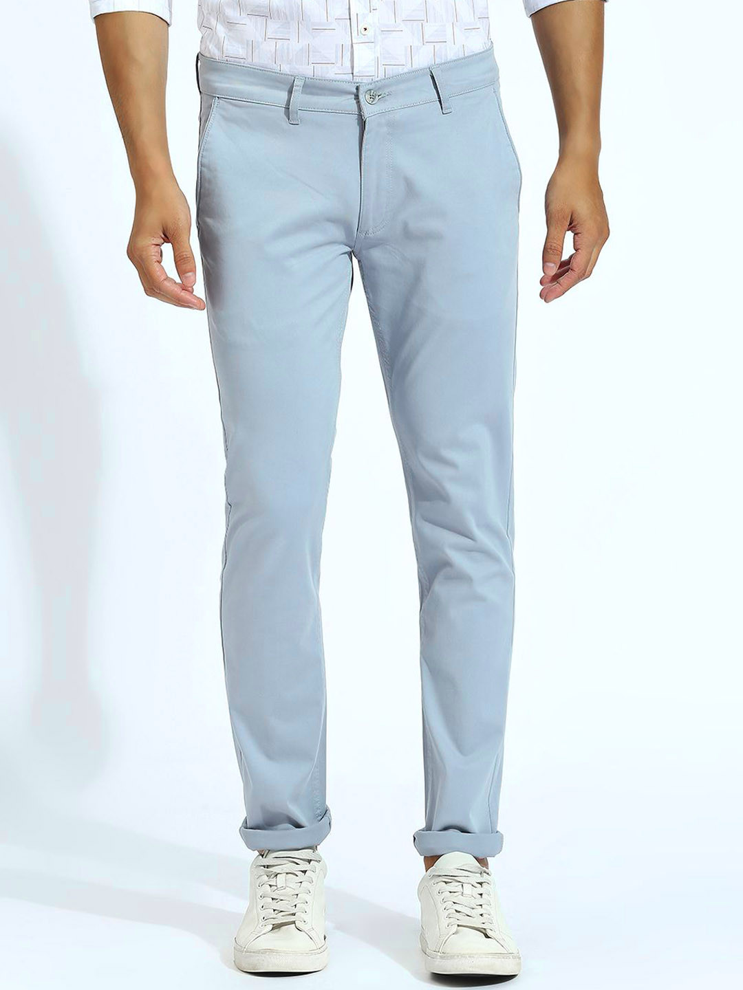 Klub Fox Men Slim Fit Chinos Trousers
