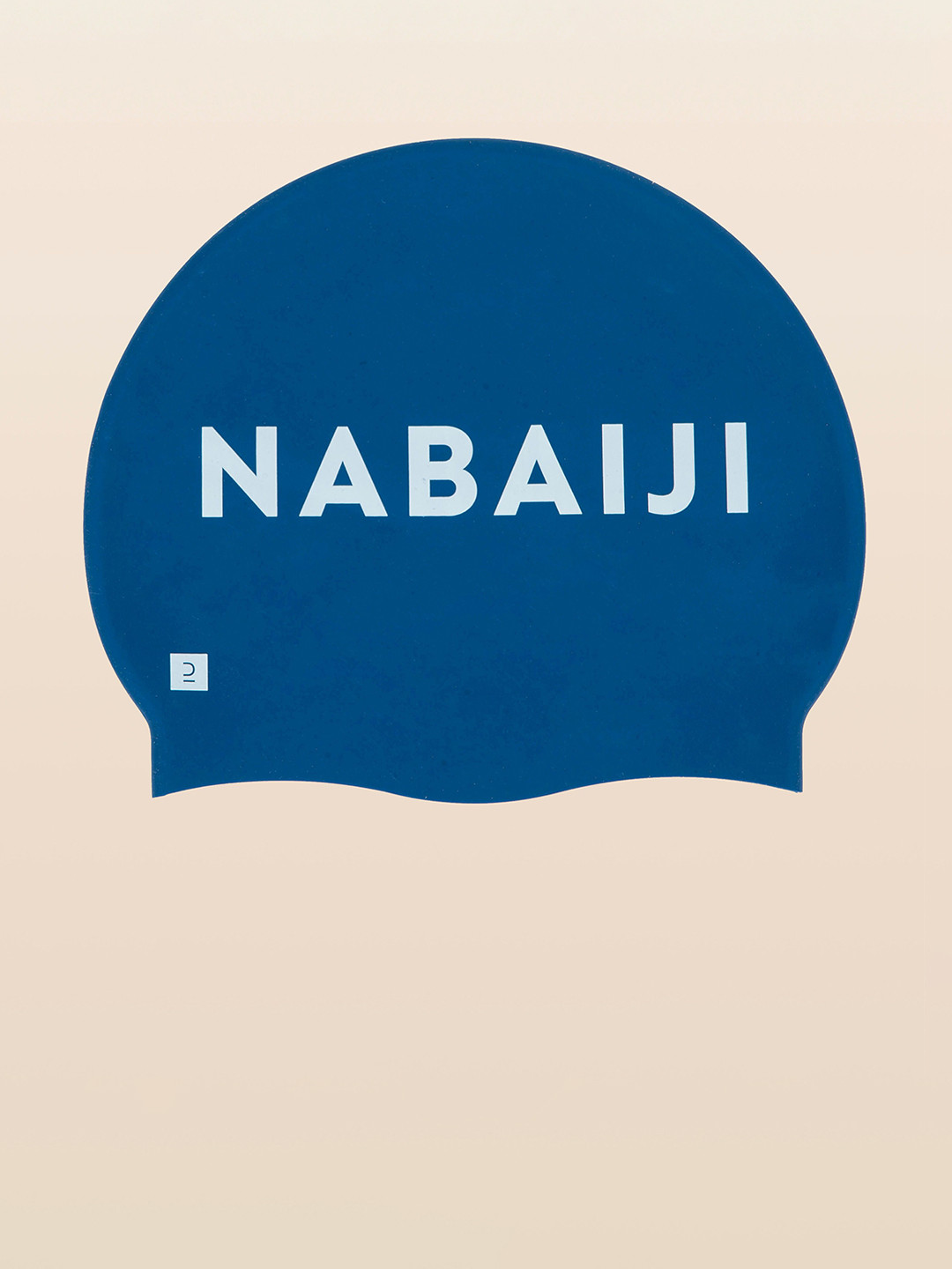 Decathlon NABAIJI Adult Dark Blue Silicone Swimming Cap