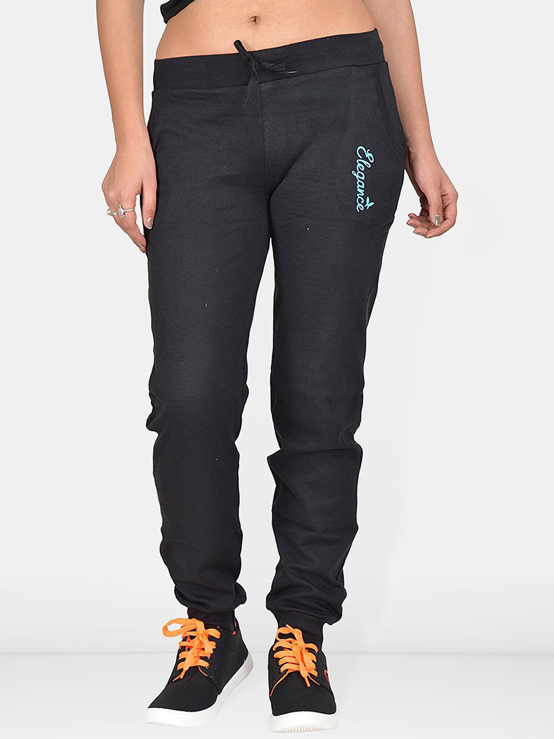 Be You Women Cotton Relaxed-Fit Joggers Track Pants