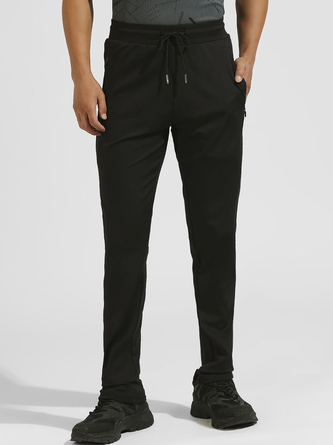 Klub Fox Men Striped Regular Fit Straight Track Pants