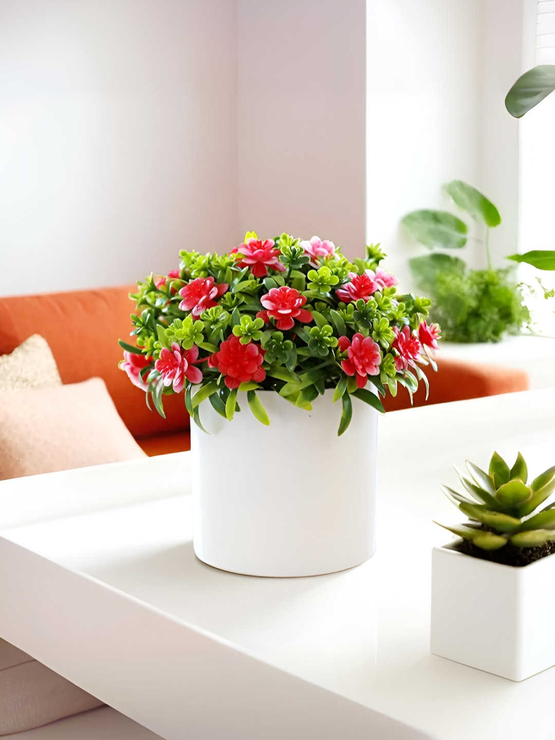 The Better Home Green Artificial Plants With Pot