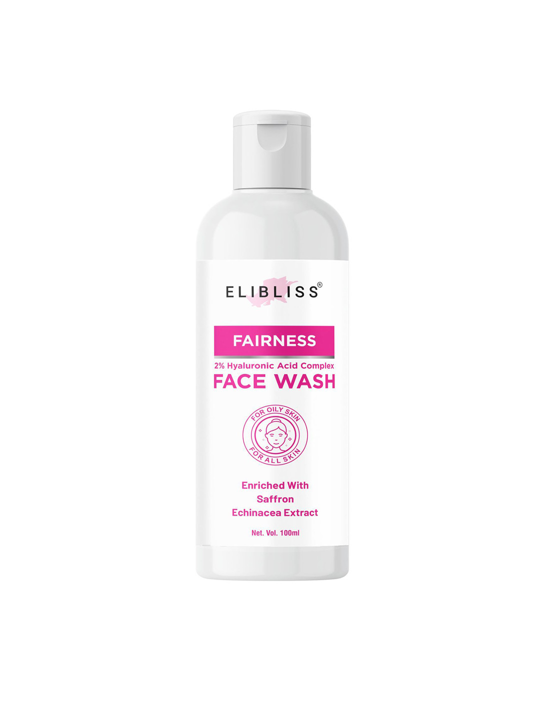 ELIBLISS Fairness Face Wash With Saffron - 100ml