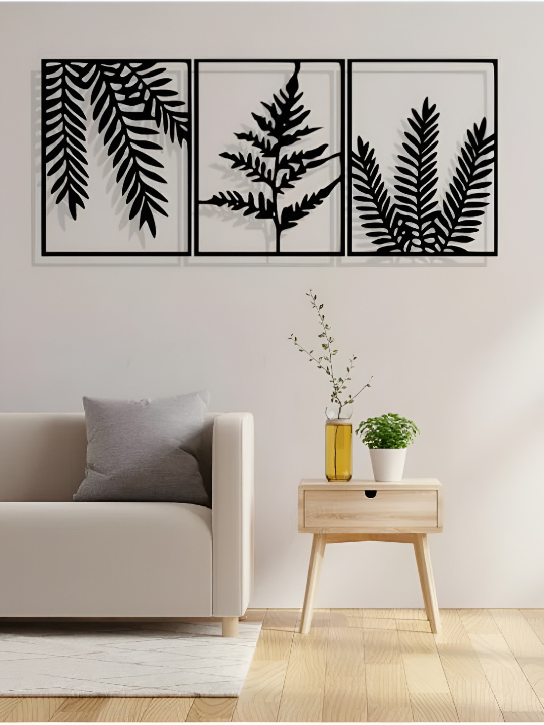 ARTROOMS Trees Metal Hanging Hall Signs and Plaques-25In