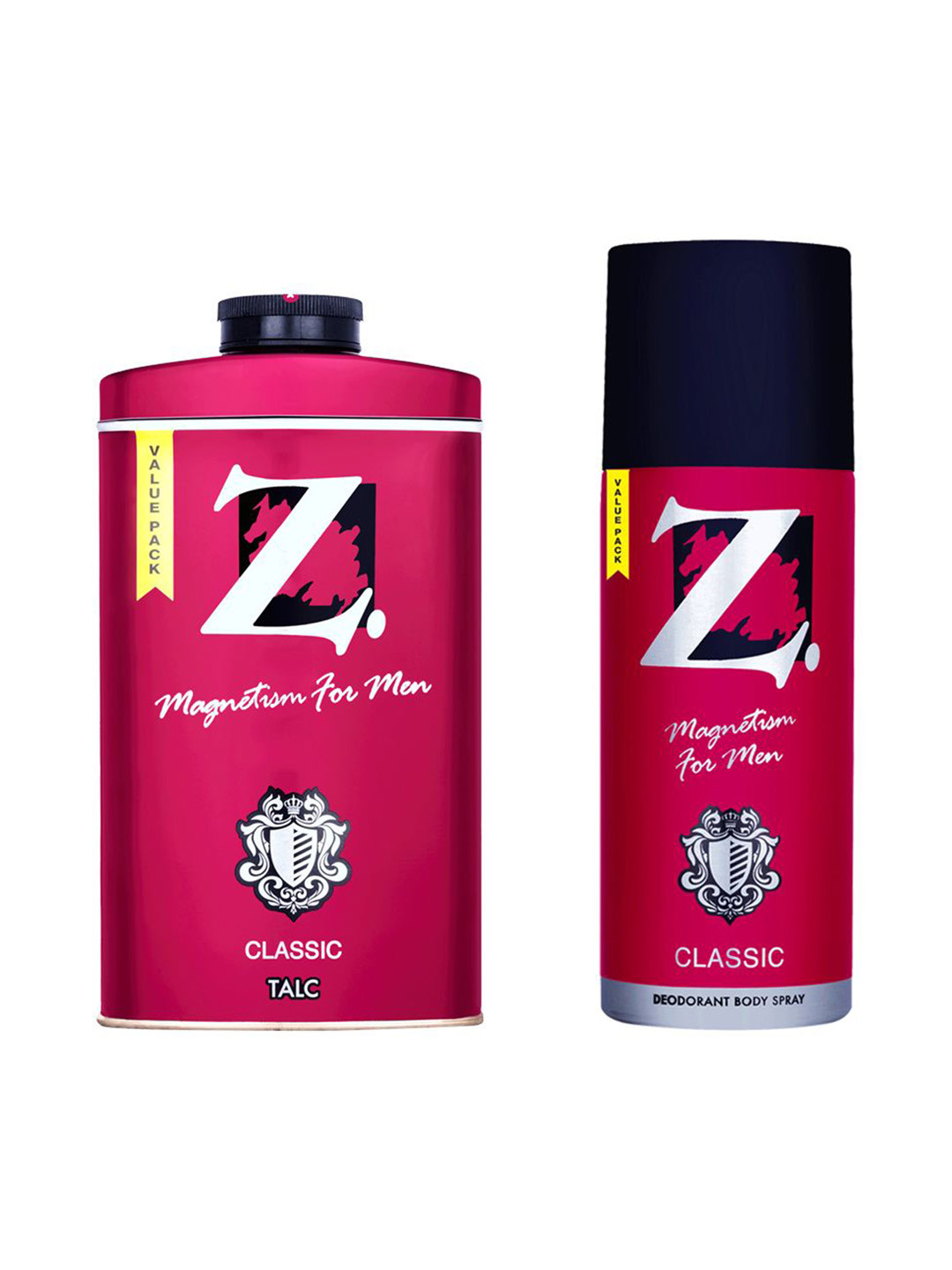 Z-MAGNETISM FOR MEN Unisex Burgundy Talcum Powder