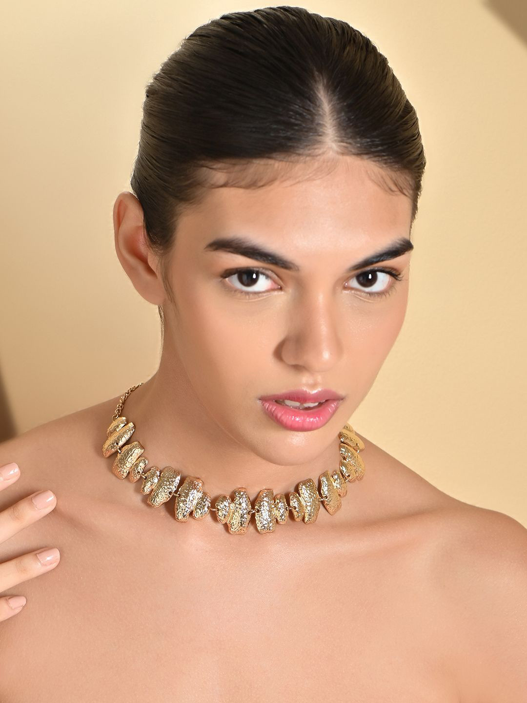 ToniQ Gold-Plated Minimal Necklace