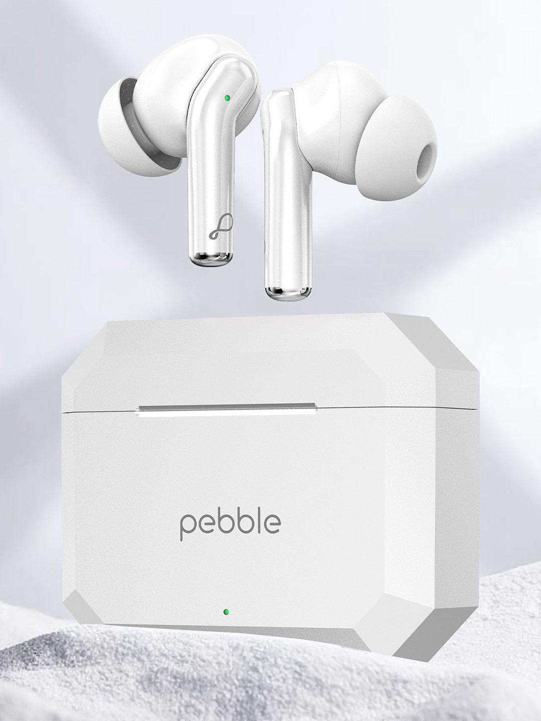 pebble Glory Buds AI ENC 10mm Dynamic Drive Bluetooth Headset