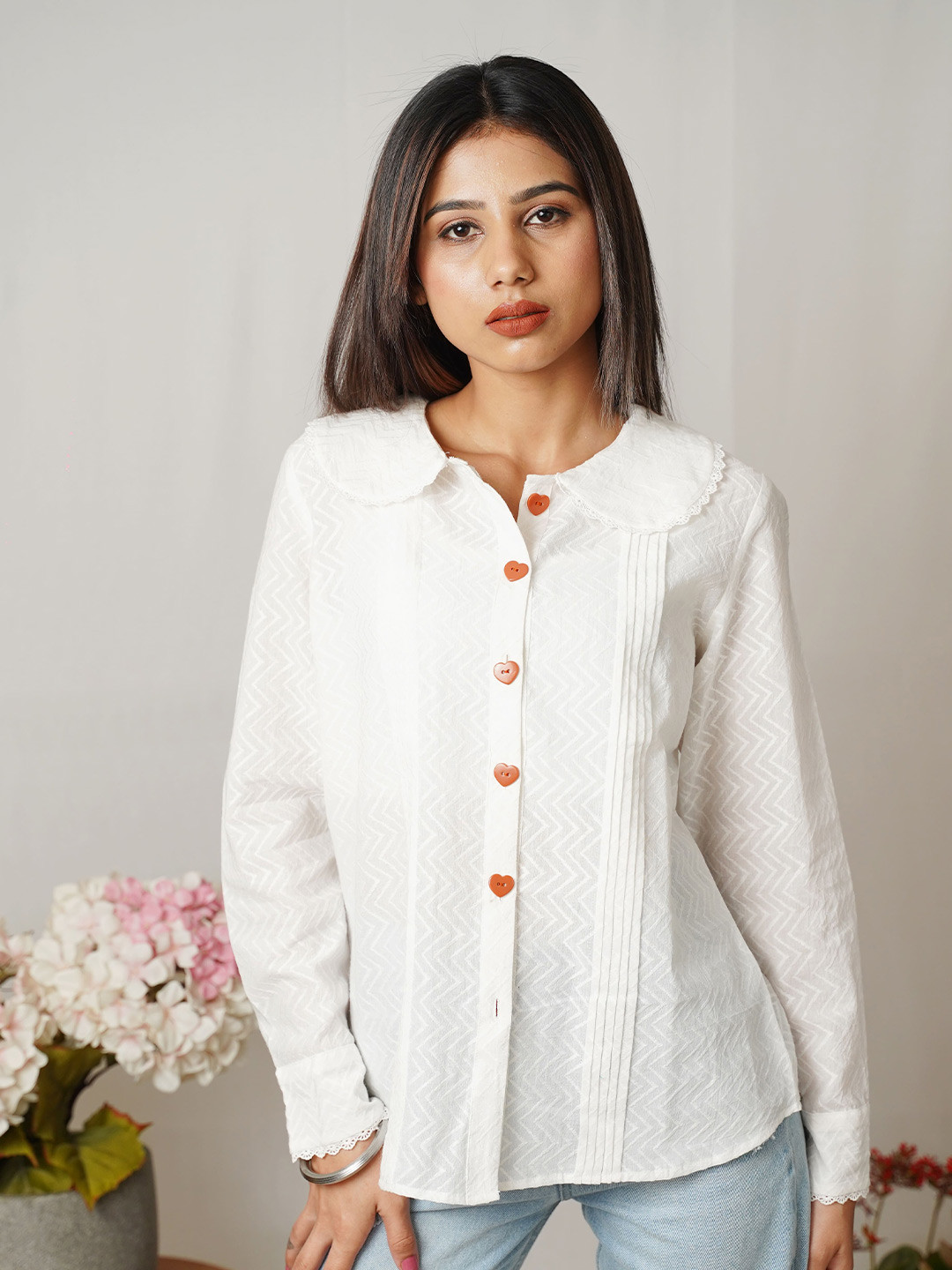 SIDDHO HUM Women Floral Opaque Printed Casual Shirt