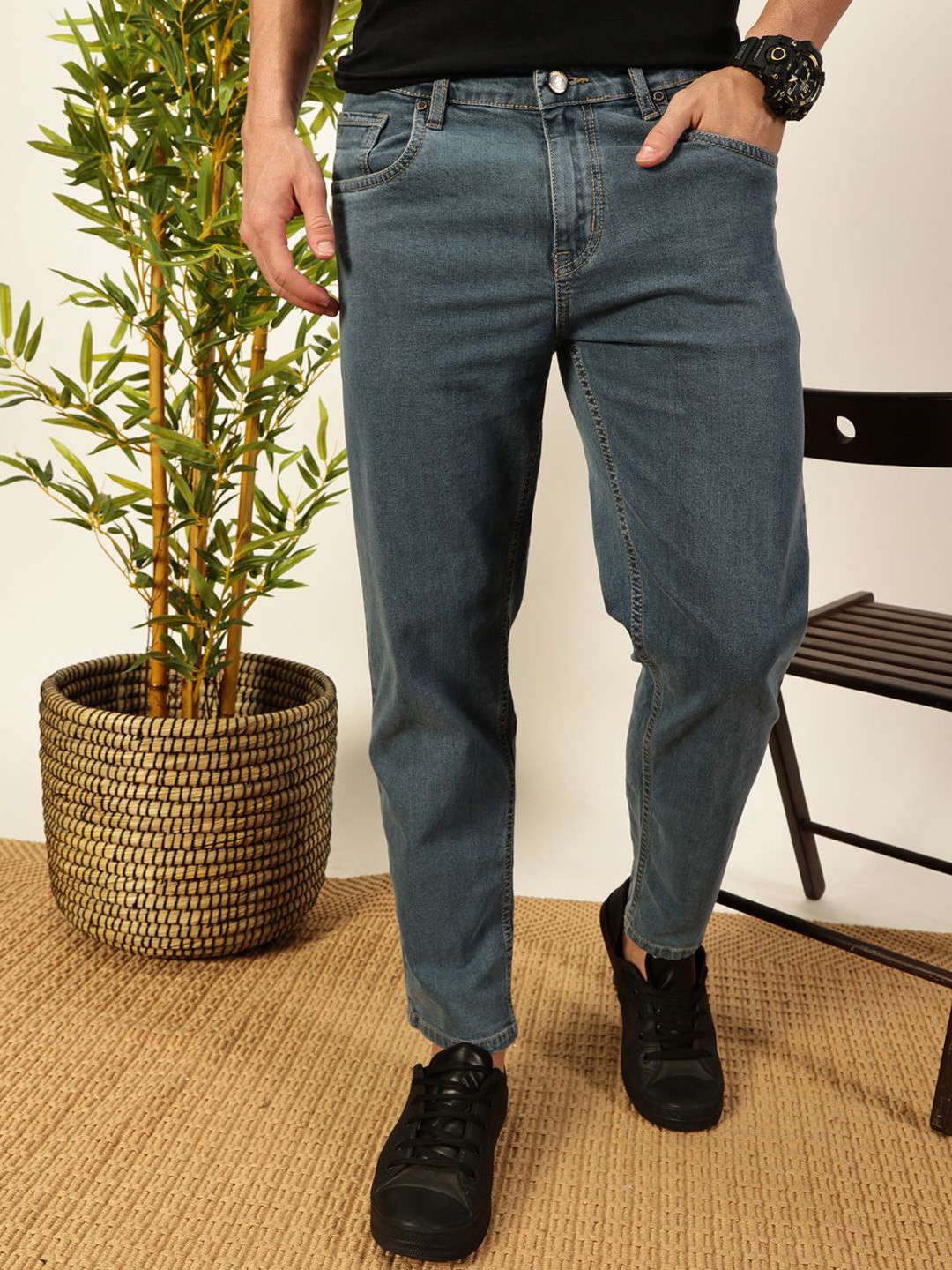 Thomas Scott Men Smart Tapered Fit Jeans