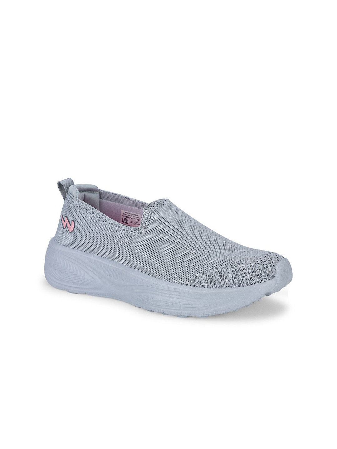 Campus Women MARLIN Round Toe PU Slip-On Sneakers