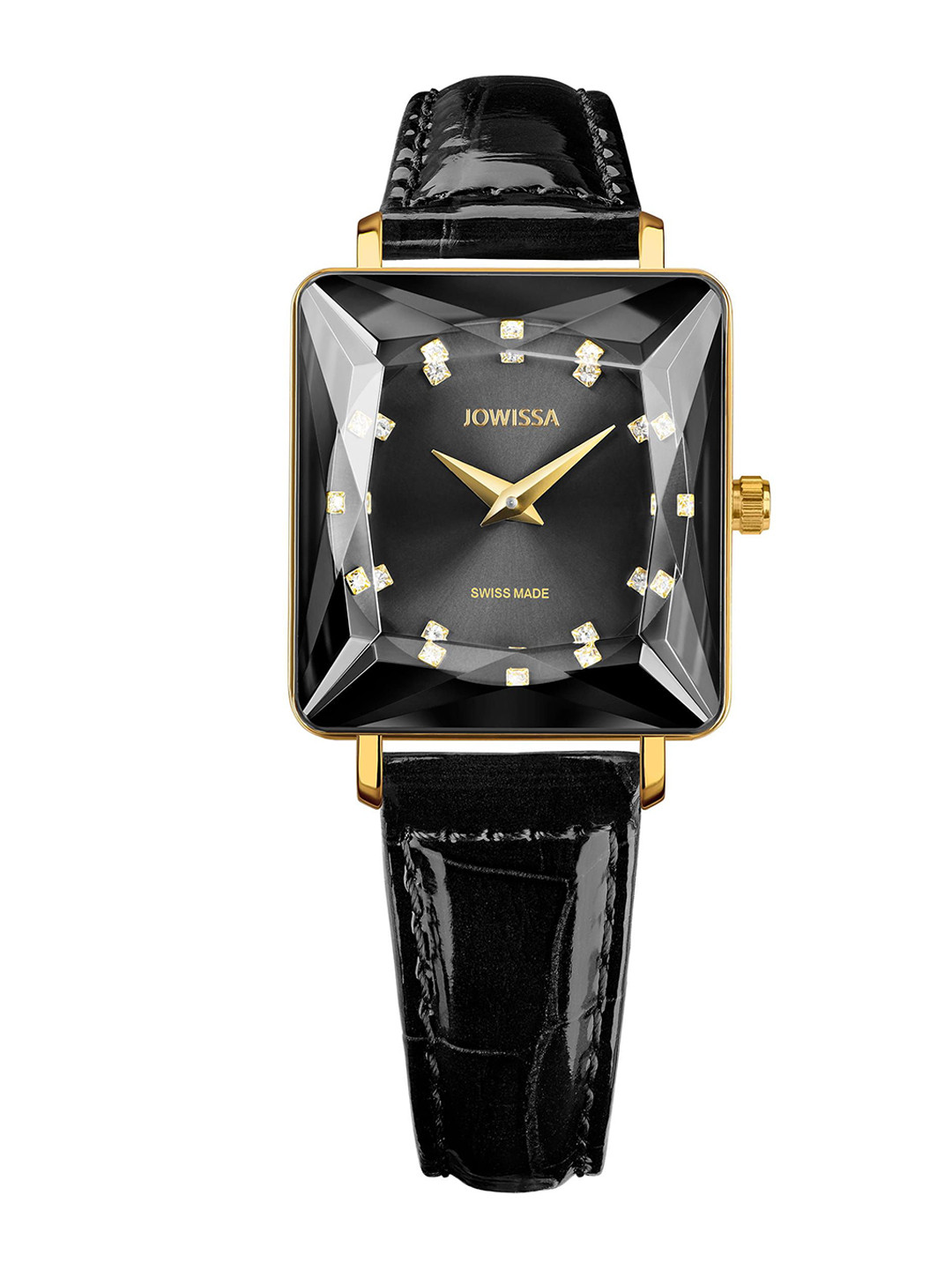 JOWISSA Women Swiss Made Facet Princess Quartz Dial Analog Watch J8.060.M