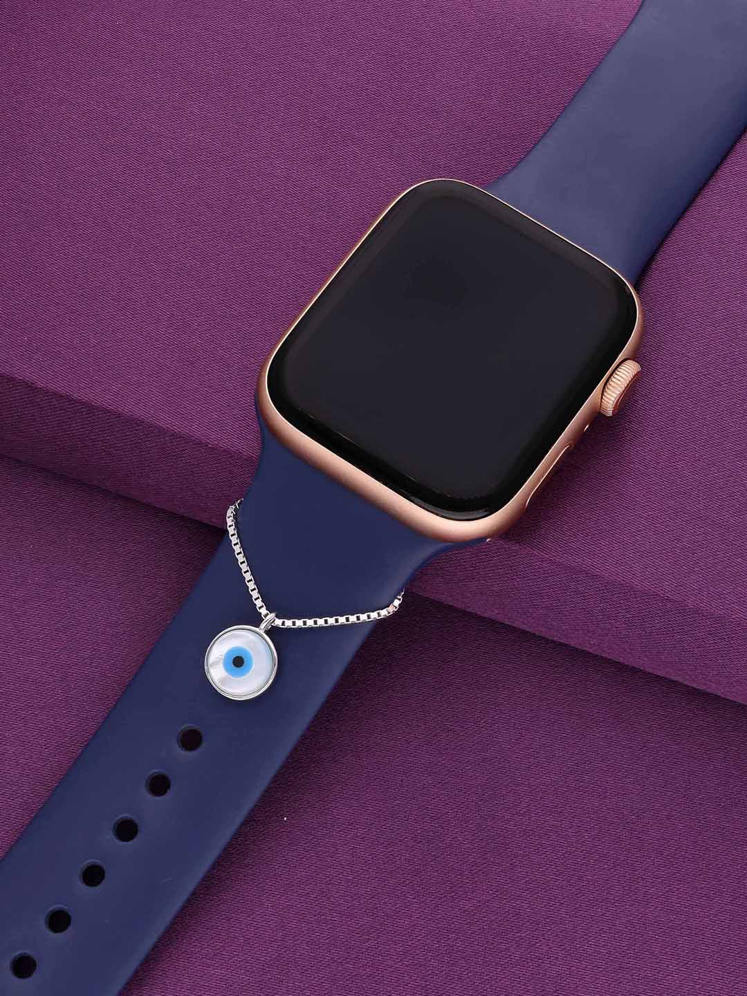 KAI JEWEL Stone Studded Evil Eye Watch Charm
