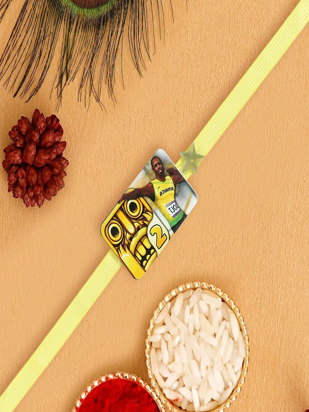 UNIVERSITY TRENDZ Boys Temple Run Style Thread Rakhi