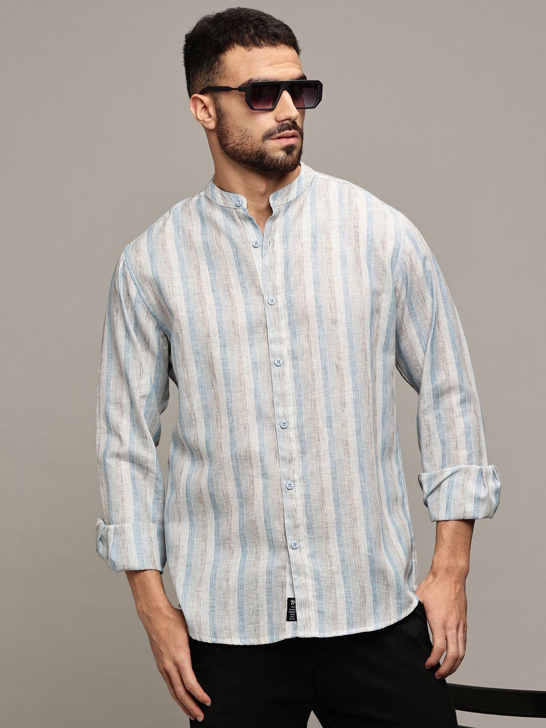 The Roadster Lifestyle Co Striped Shirts
