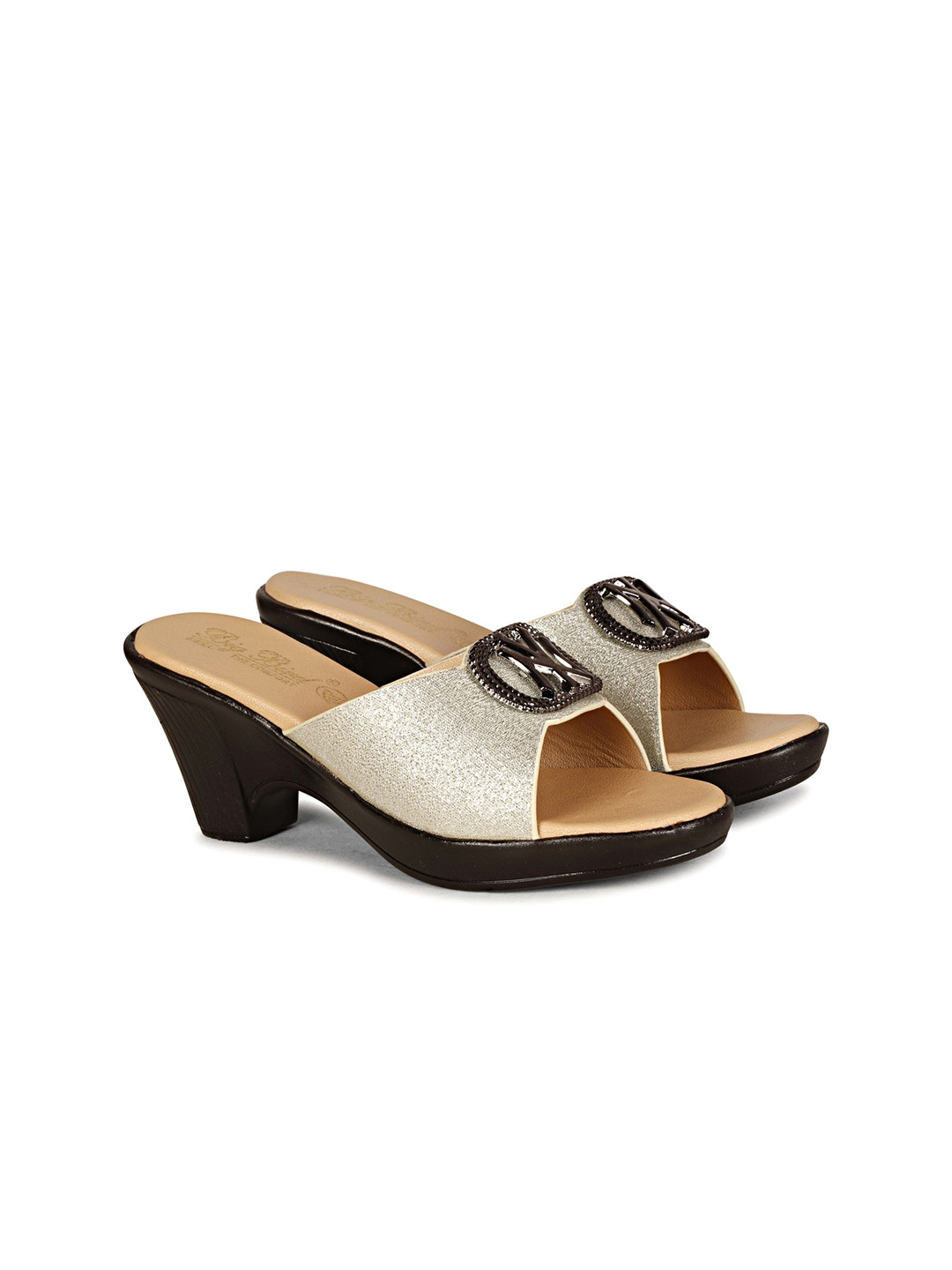 BIG BIRD Party Wedge with Buckles Heels Sandals