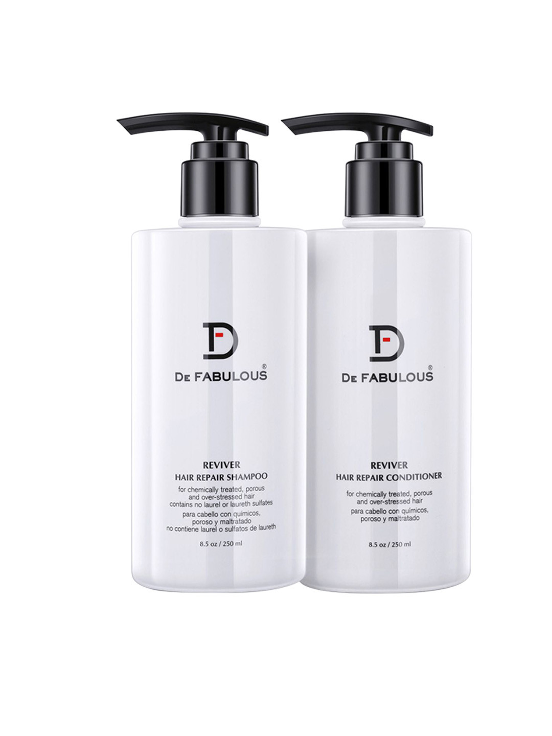 De Fabulous Reviver Hair Repair Shampoo & Conditioner-250ml Each