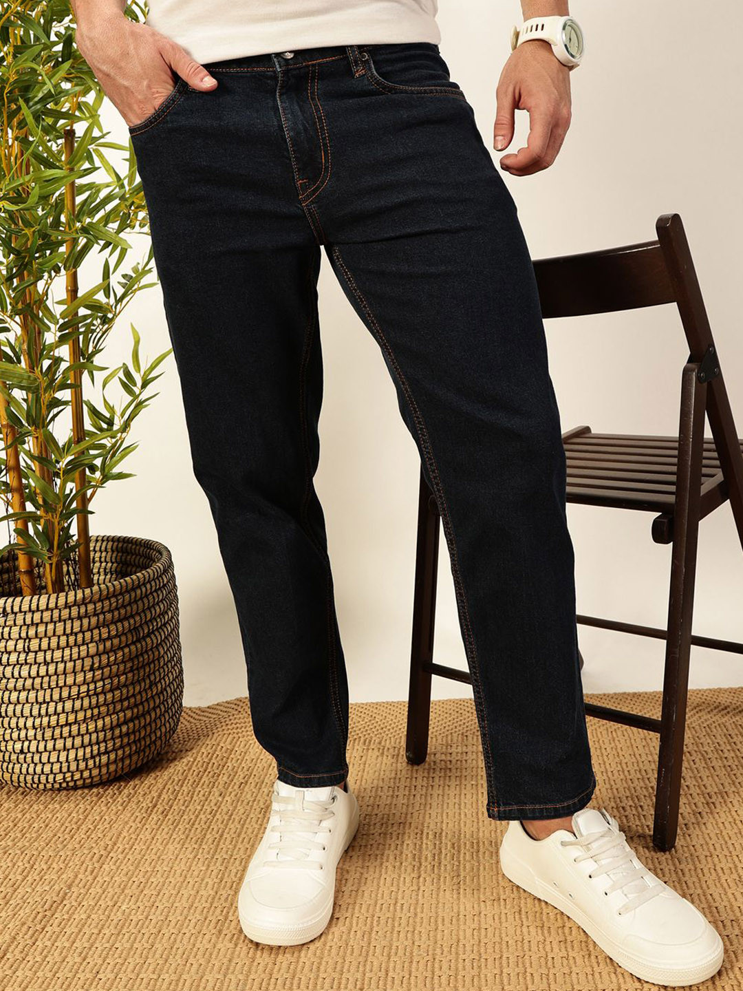 Thomas Scott Men Smart Tapered Fit  Jeans