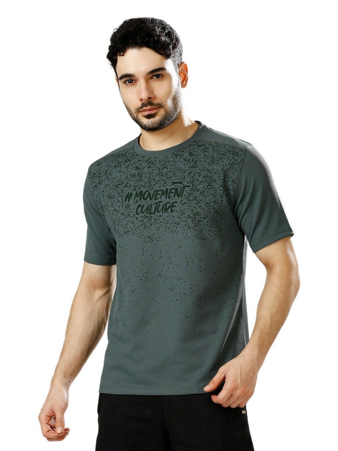 Black Panther Men Typography Printed Round Neck T-Shirt