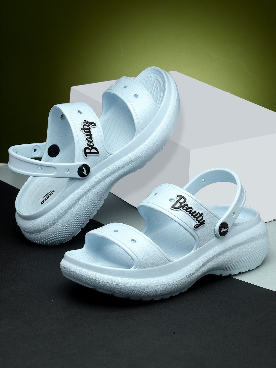 ASIAN INDIGO-03N Women Clogs Sandal