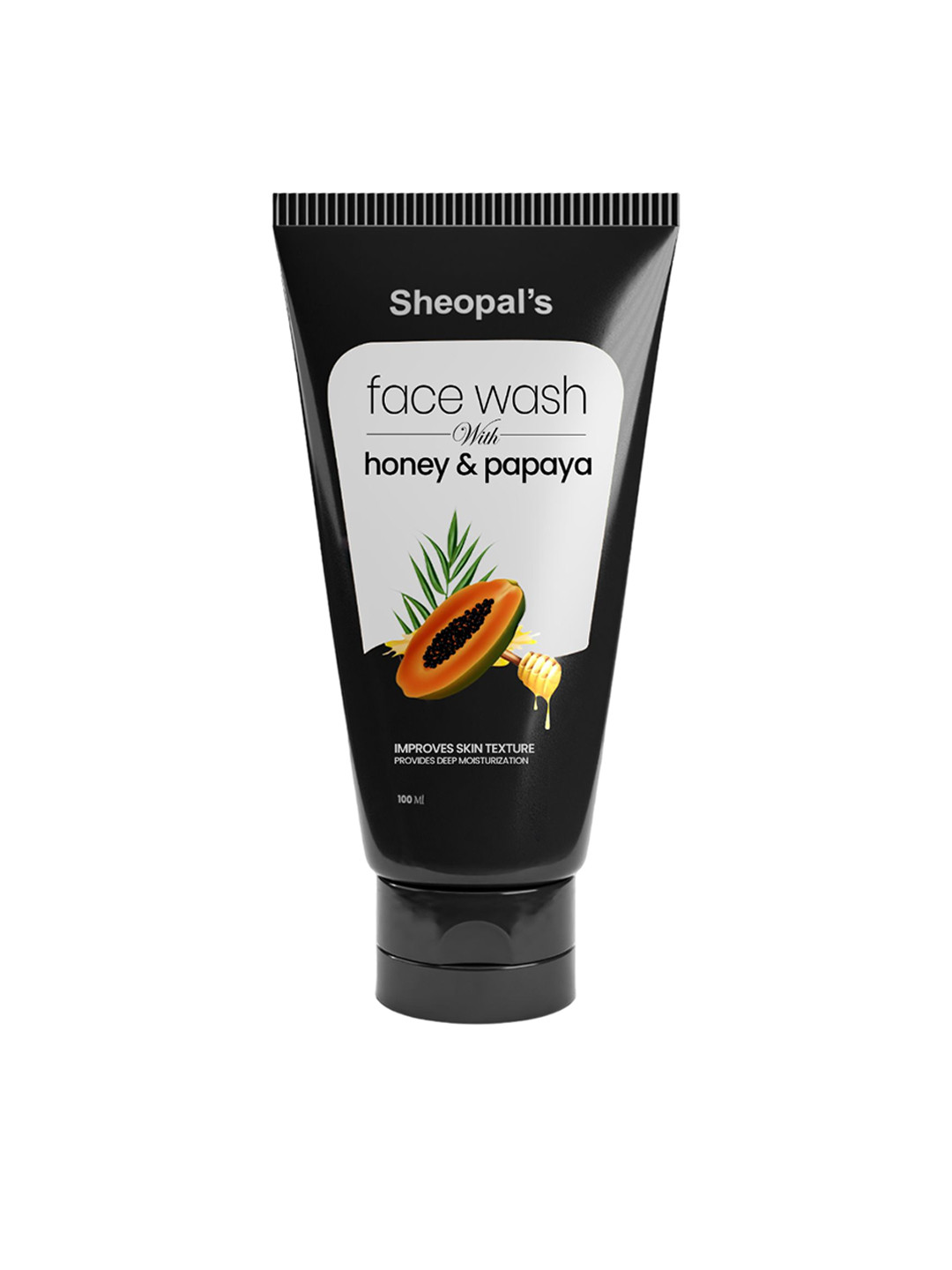 Sheopal's Honey Papaya Facewash For Deep Moisturization & Improves Skin Texture 100ml