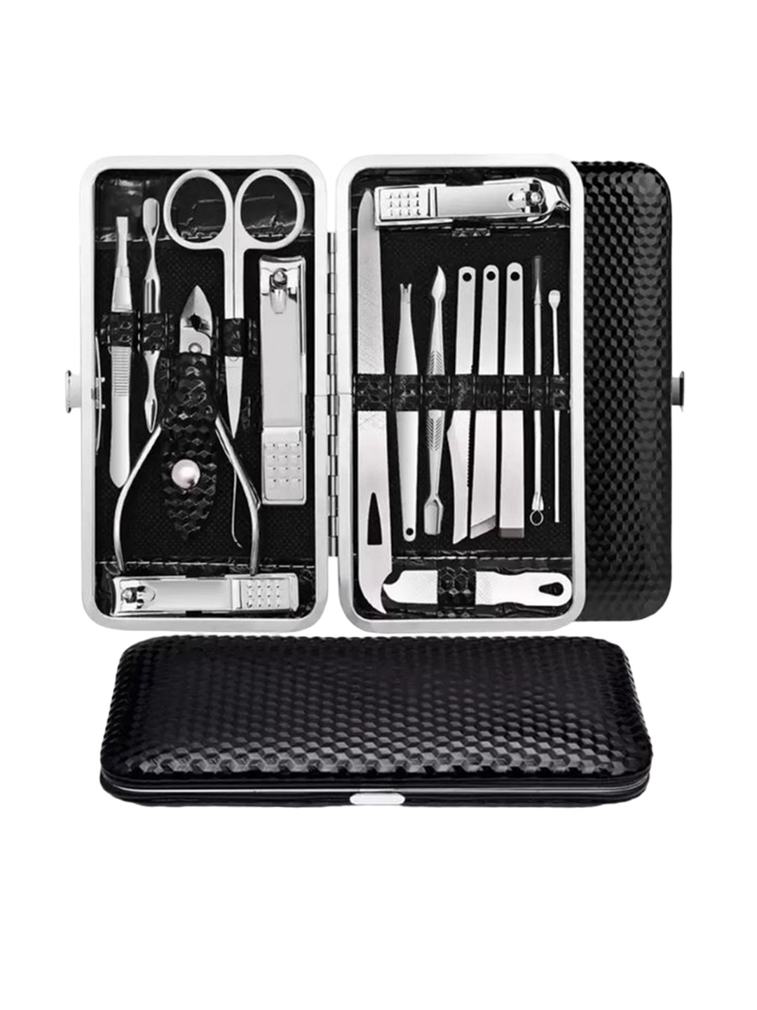 FAVON Set Of 16 Professional Manicure Tool Kit With Wallet