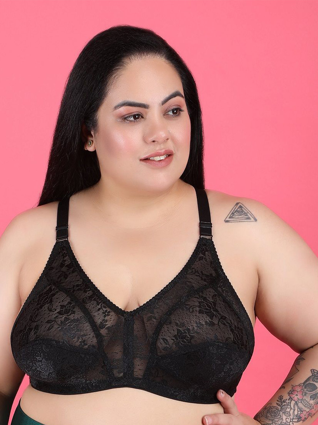 Klassik Self Design Full Coverage Bra