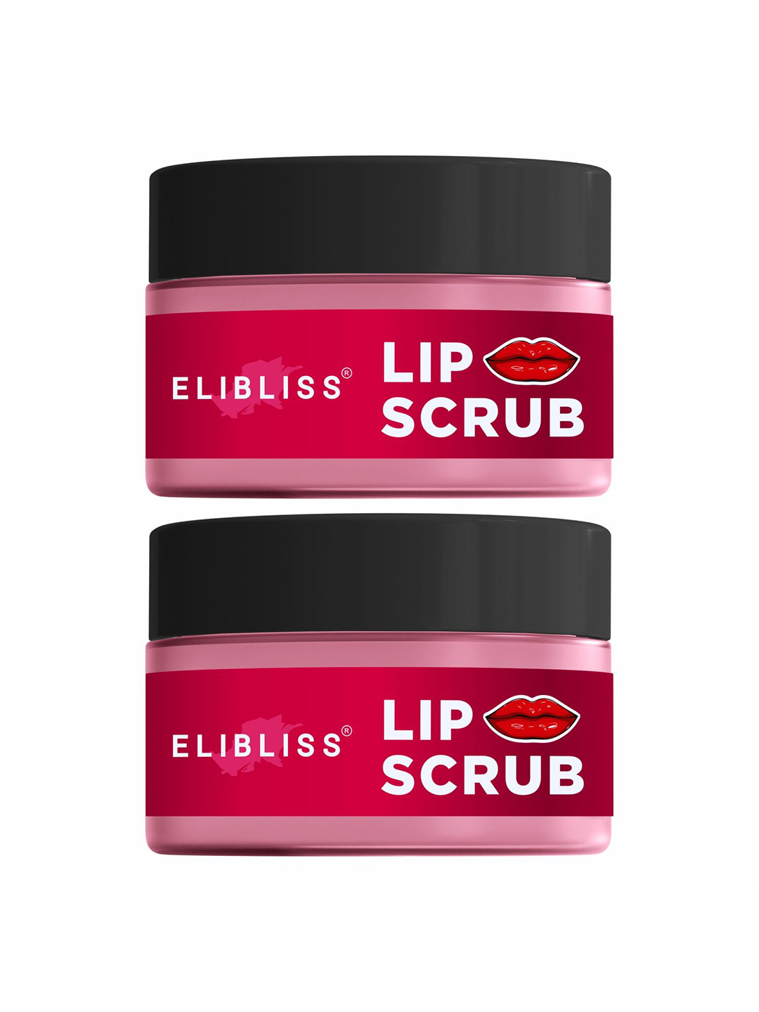 ELIBLISS Set Of 2 Strawberry Lip Scrub- 10g Each