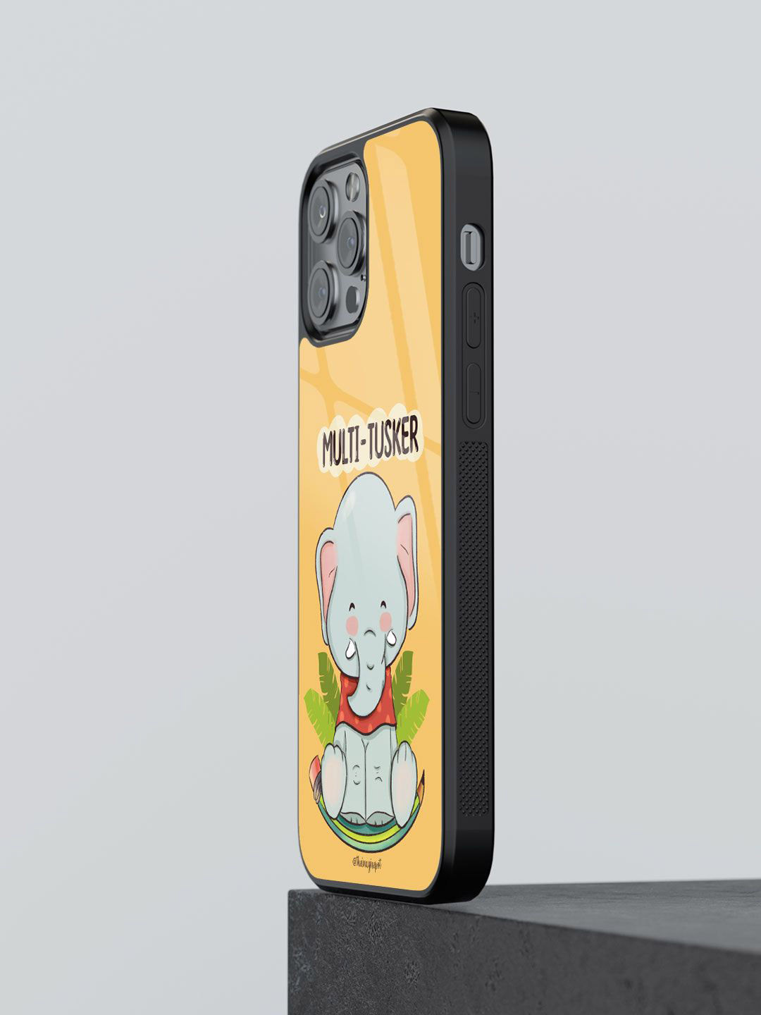 macmerise Cartoon Characters Printed iPhone 13 Pro Max Back Case Mobile Accessories