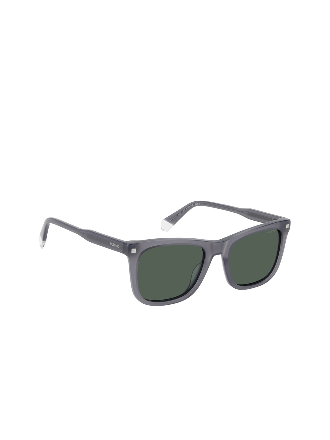 Polaroid Unisex Square Sunglasses with UV Protected Lens 206780KB753UC-Green