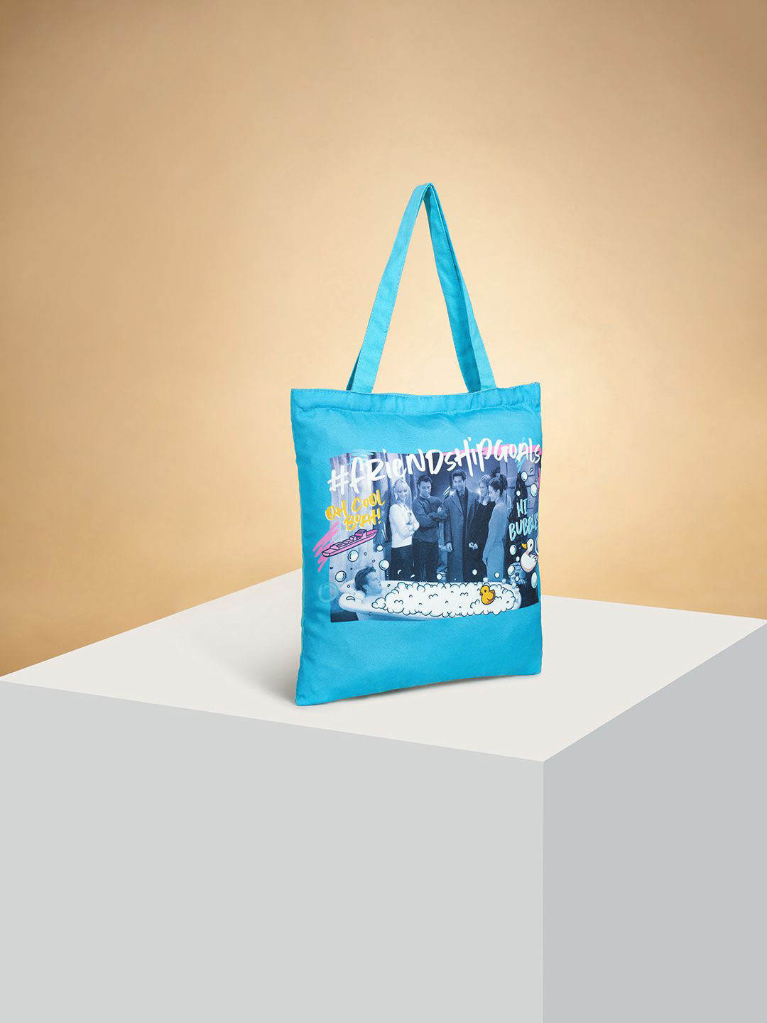 Forever Glam by Pantaloons Printed Shopper Tote Bag
