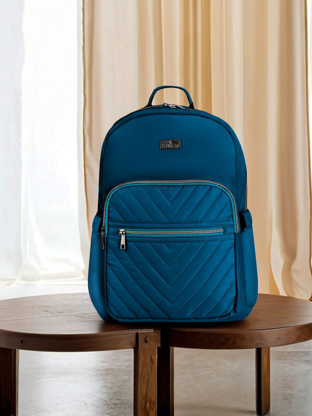 THE CLOWNFISH Ethereal Unisex Geometric Backpack