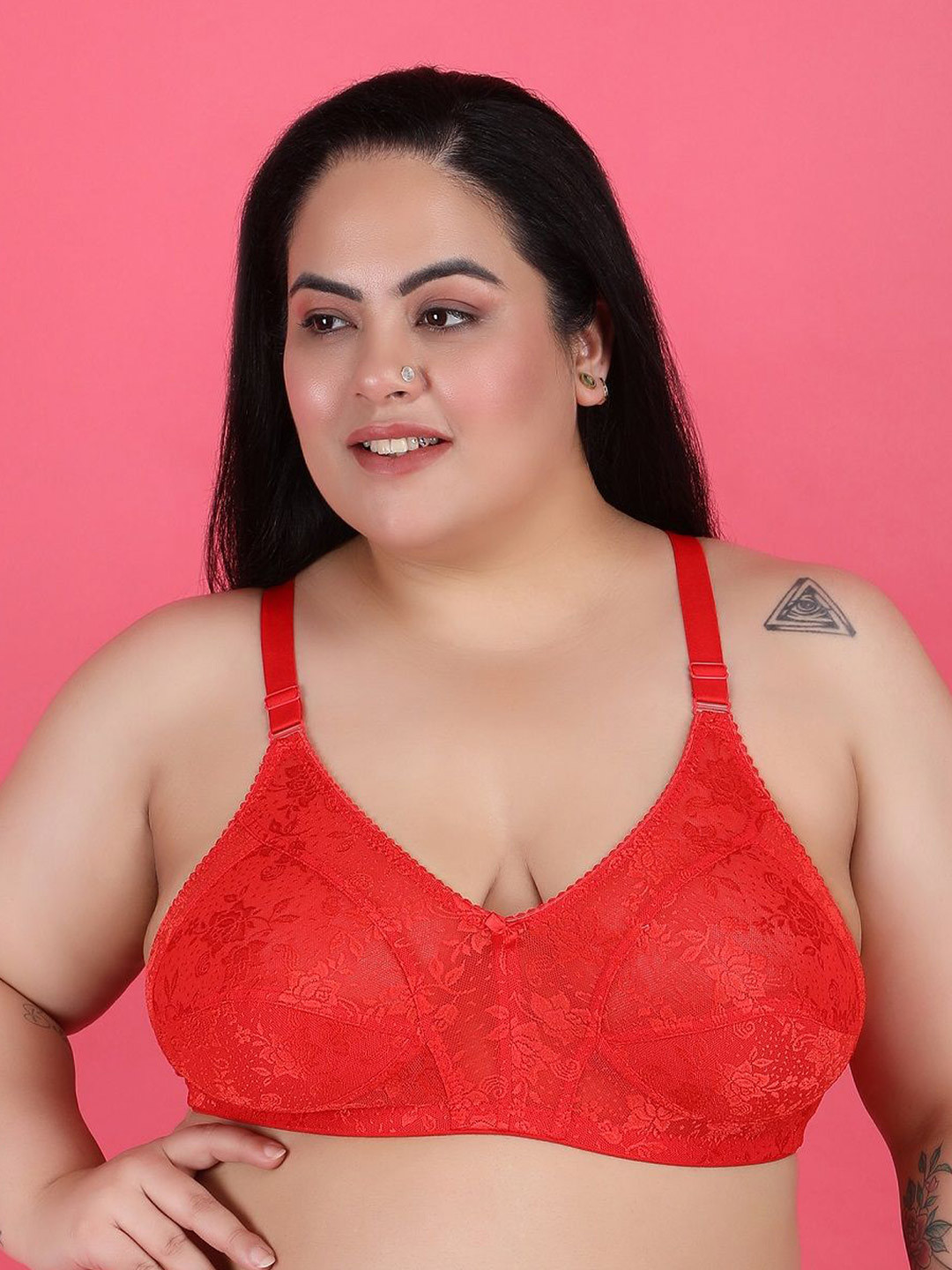 Klassik Self Design Full Coverage Bra