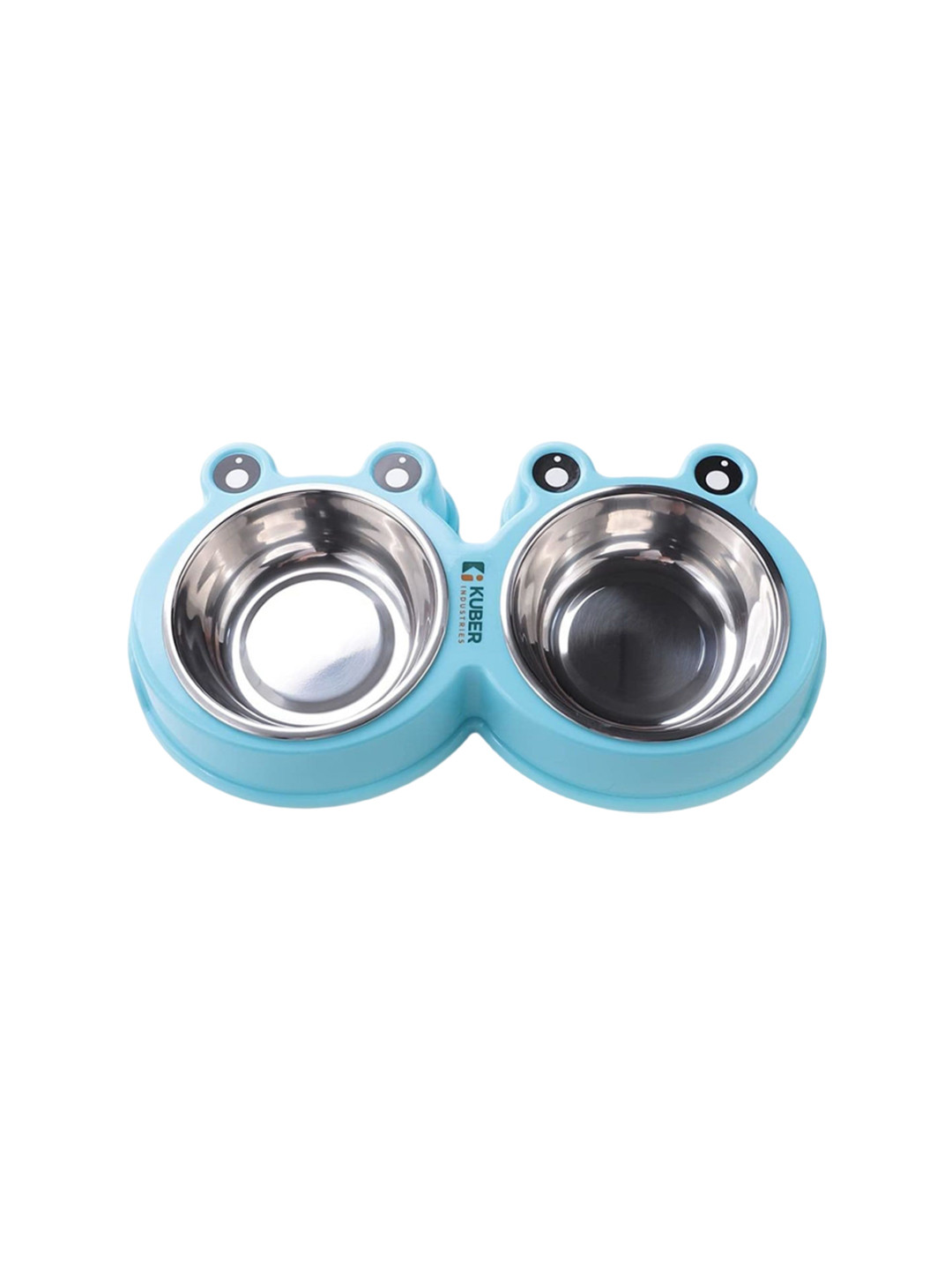 Kuber Industries Unisex Blue Pet Bowls