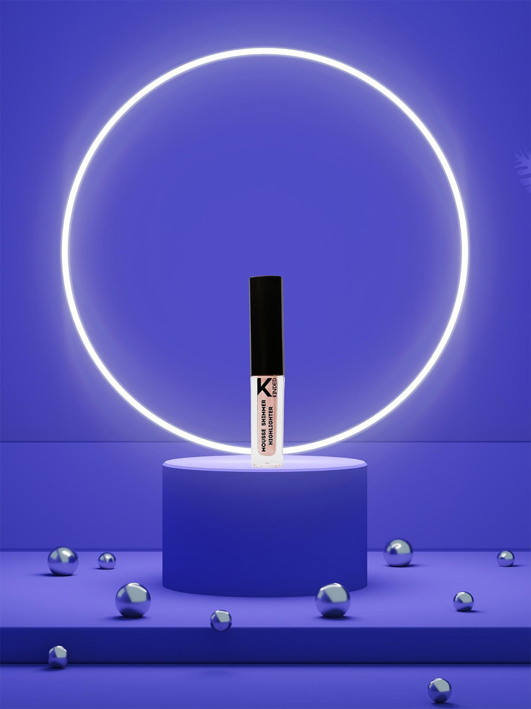 KINDED Mousse Shimmer Liquid Highlighter Illuminator 3 ml- Pink Paradise 01