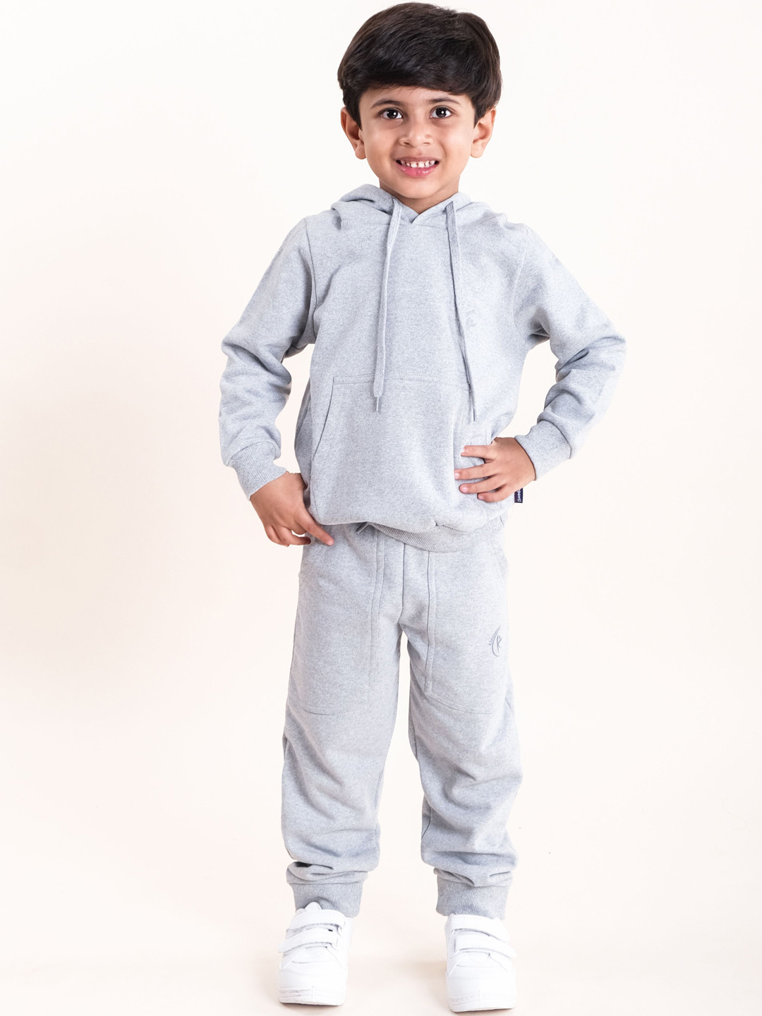 KiddoPanti Kids Hooded Long Sleeves Sweatshirt With Joggers