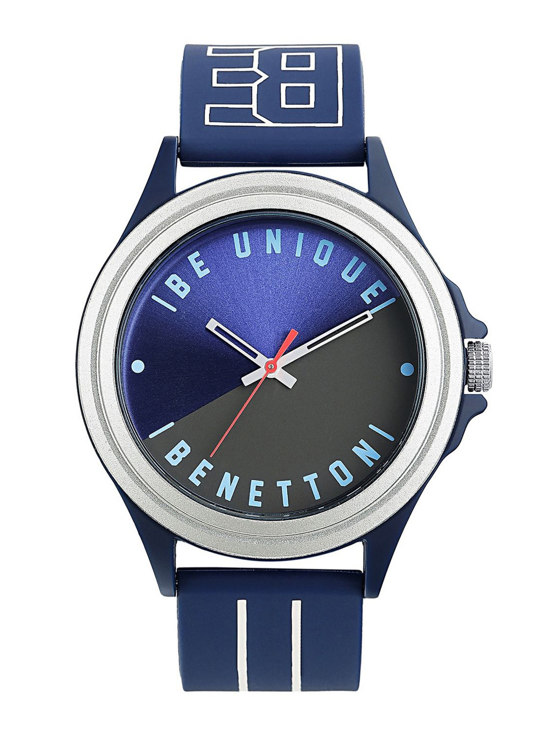 United Colors of Benetton Men Dial & Stainless Steel Straps Analogue Watch UWUCG0312