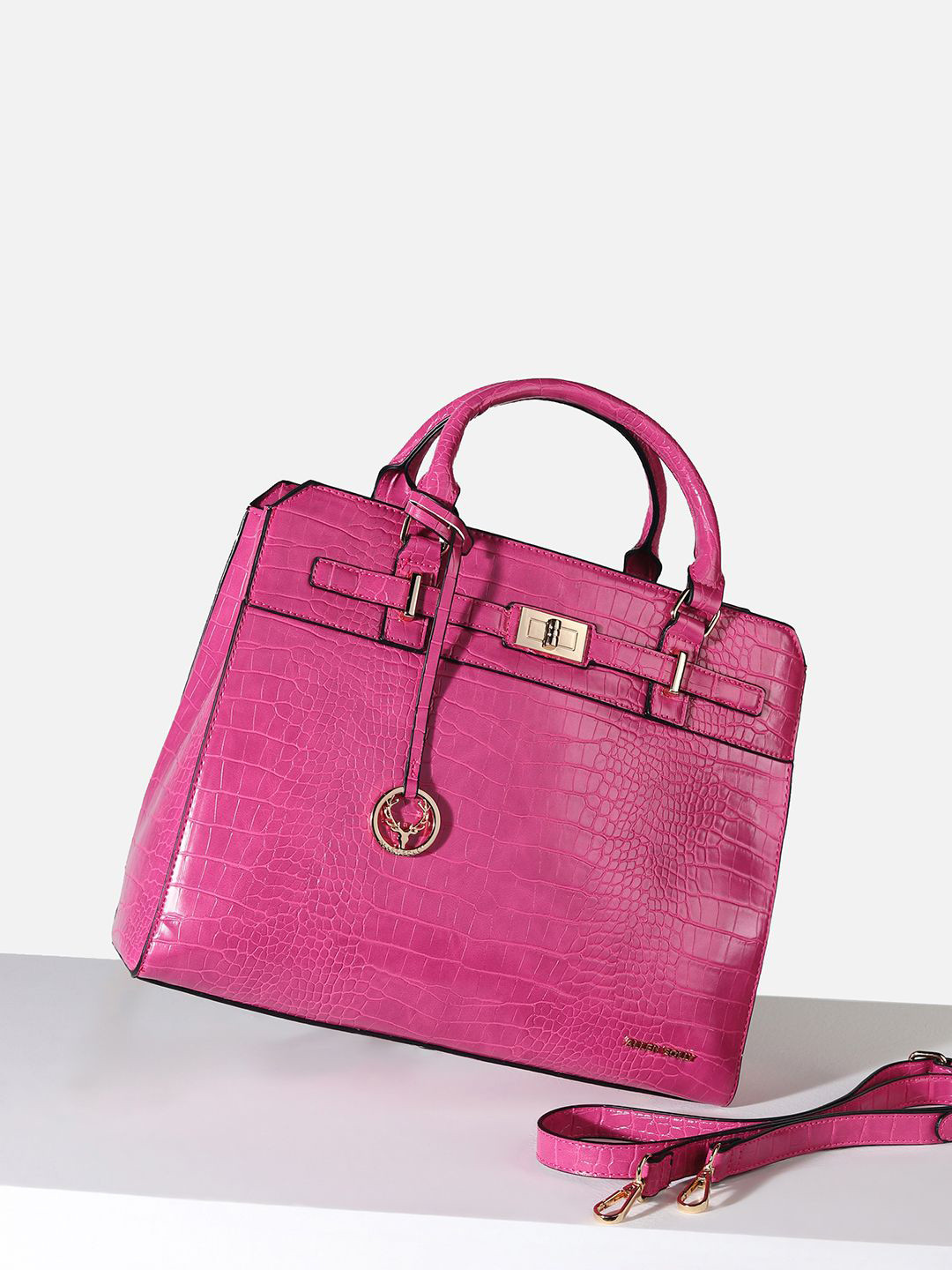 Allen Solly Woman Swagger Textured Handheld Bag