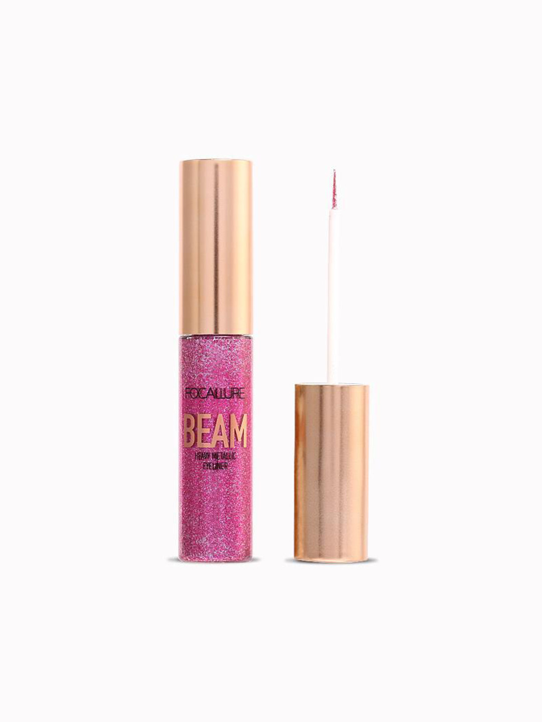 FOCALLURE Beam Heavy Metallic Waterproof Liquid Eyeliner 10 ml - Garnet 02