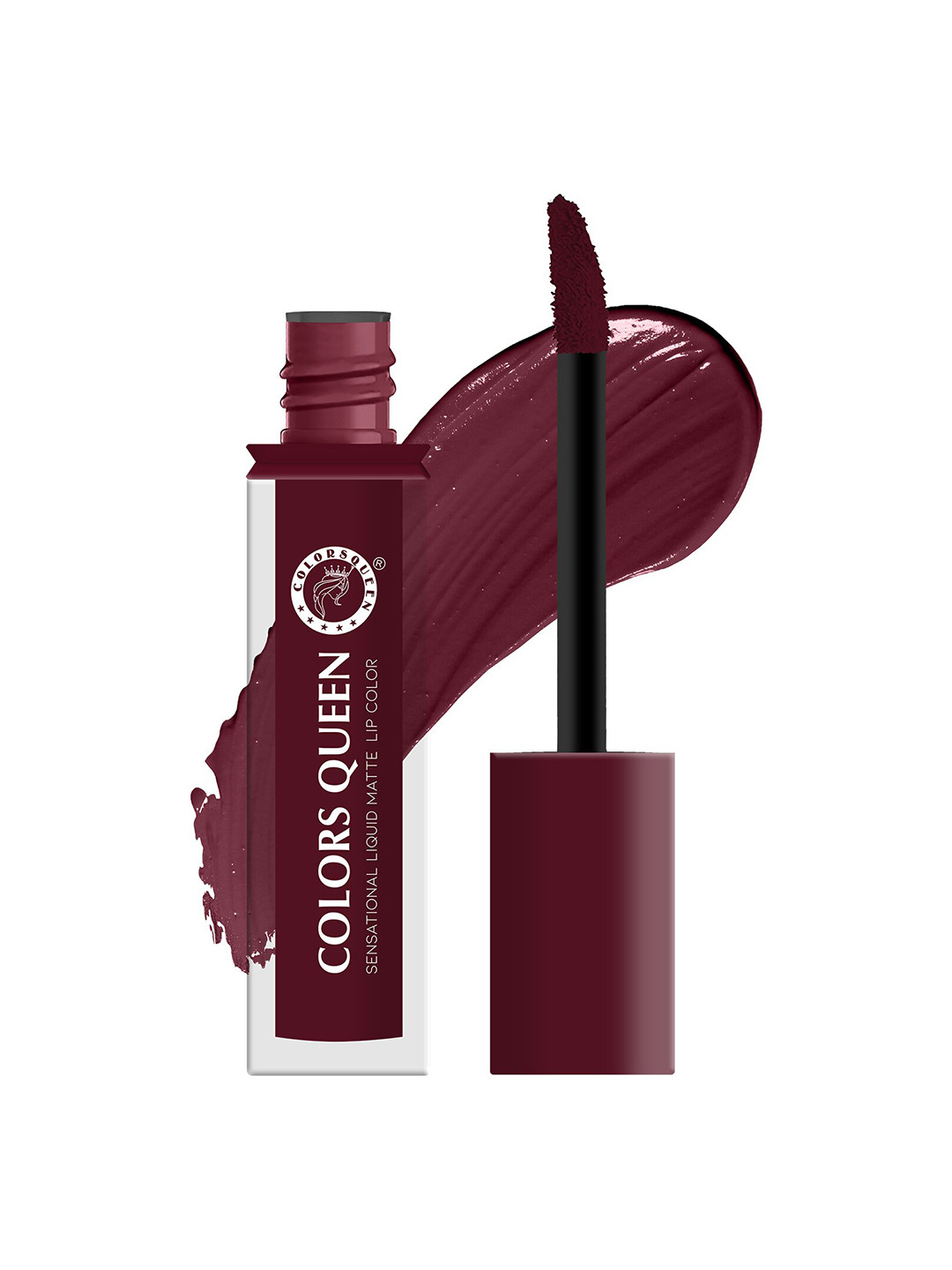 Colors Queen Sensational Liquid Matte Lip Color Lipstick - 7g - Mulied Wine 13
