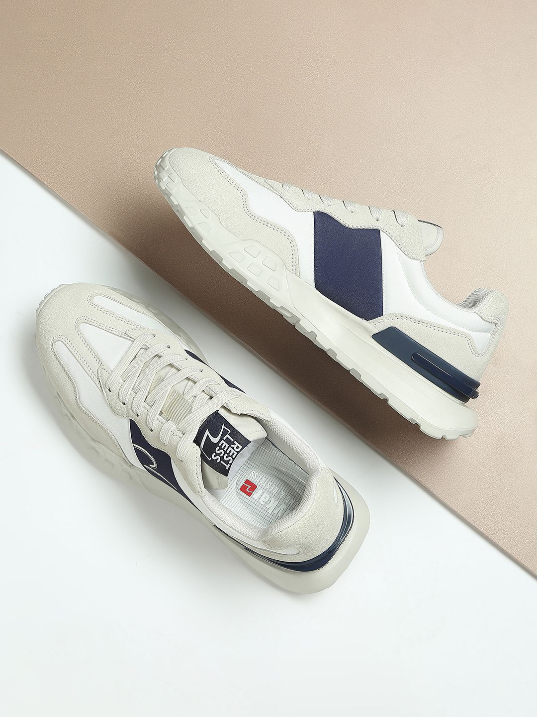 SPYKAR Men Woven Design Lace up Sneaker