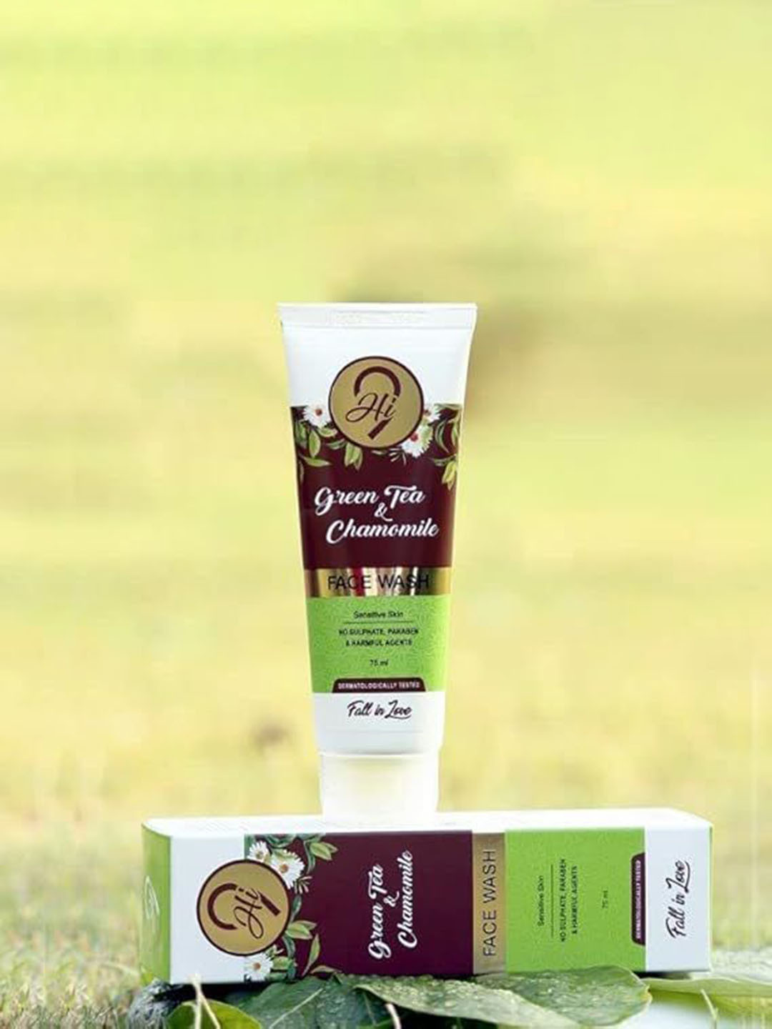 Hi9 Green Tea & Chamomile Face Wash-75ml