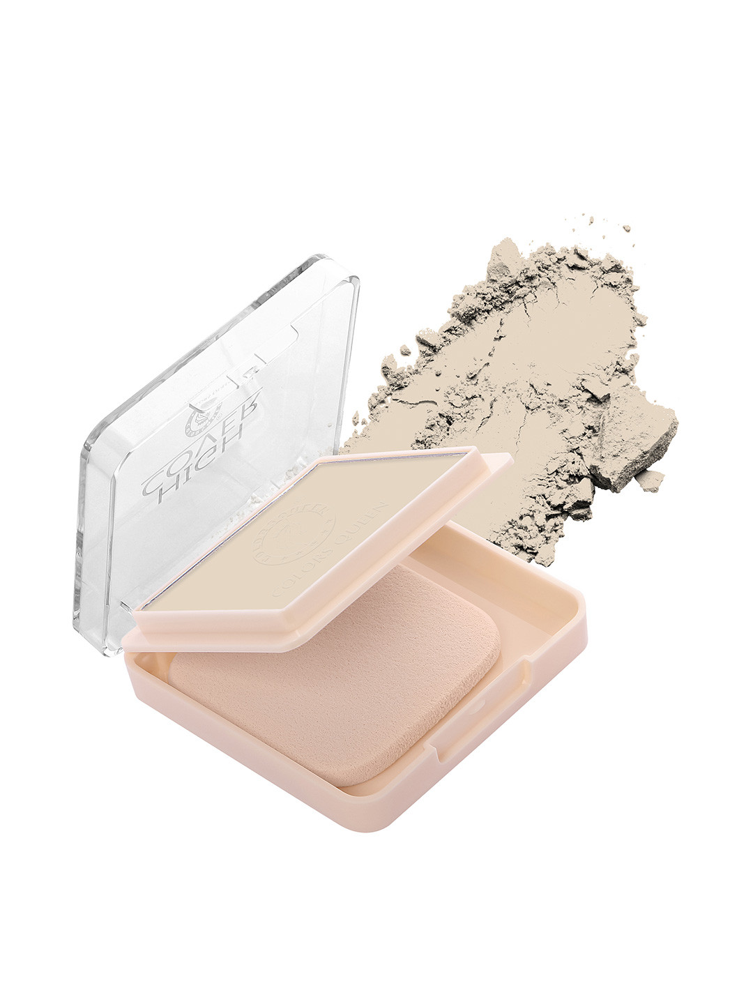 Colors Queen High Cover Silk Compact Powder - Translucent 06