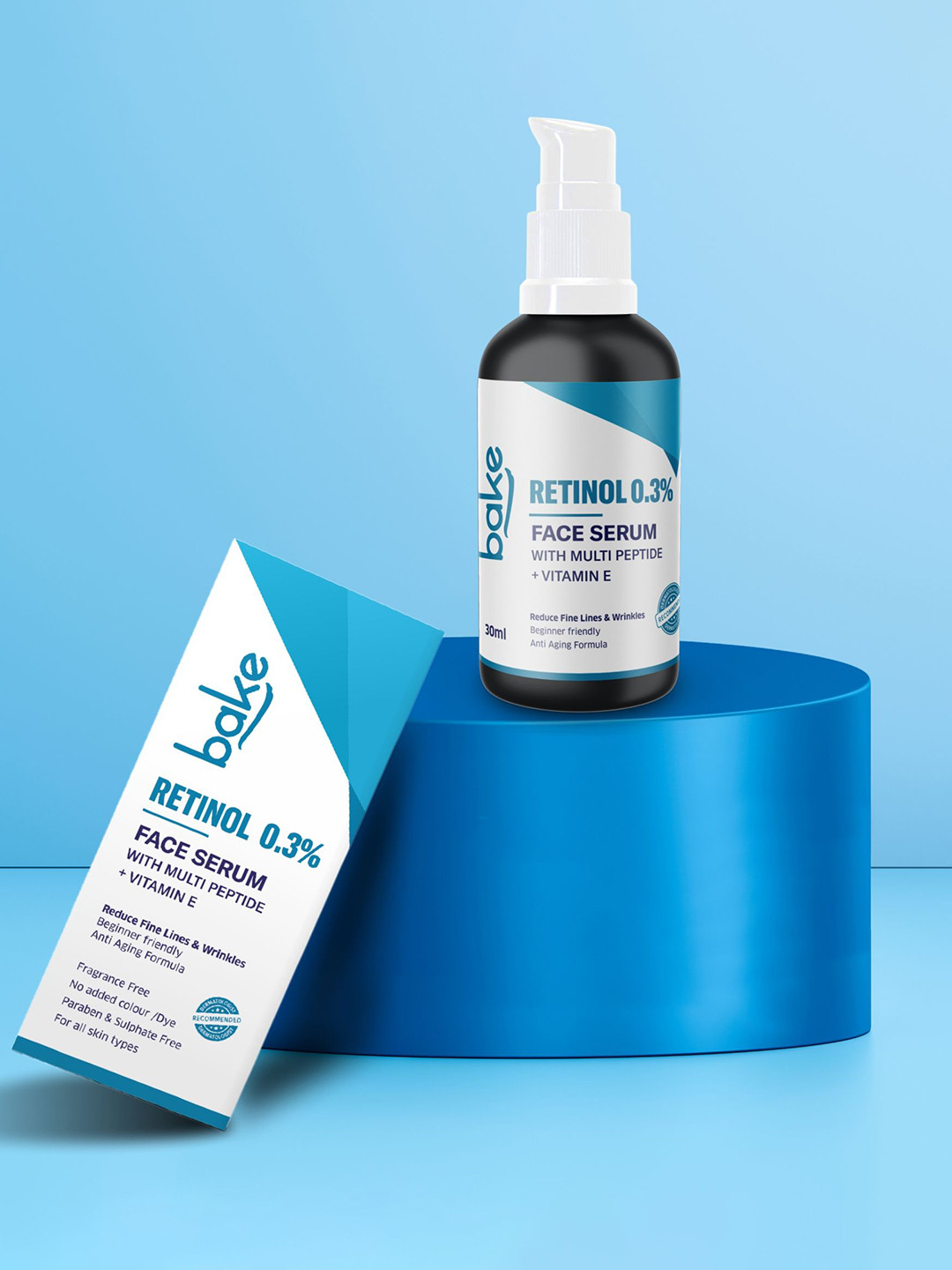 BAKE Anti Aging 0.3% Retinol Face Serum- 30ml