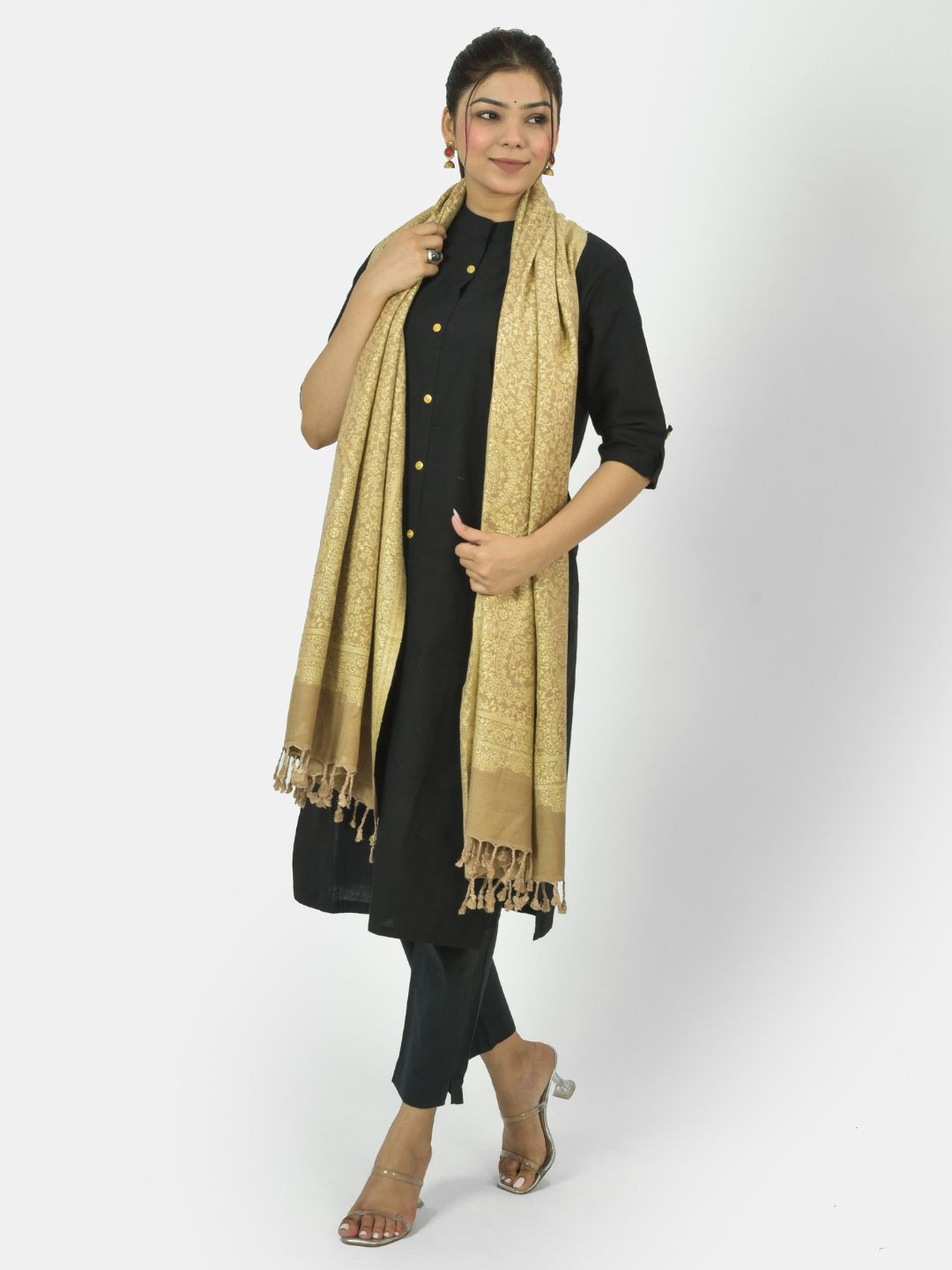 BAISA Women Woven Design Stole