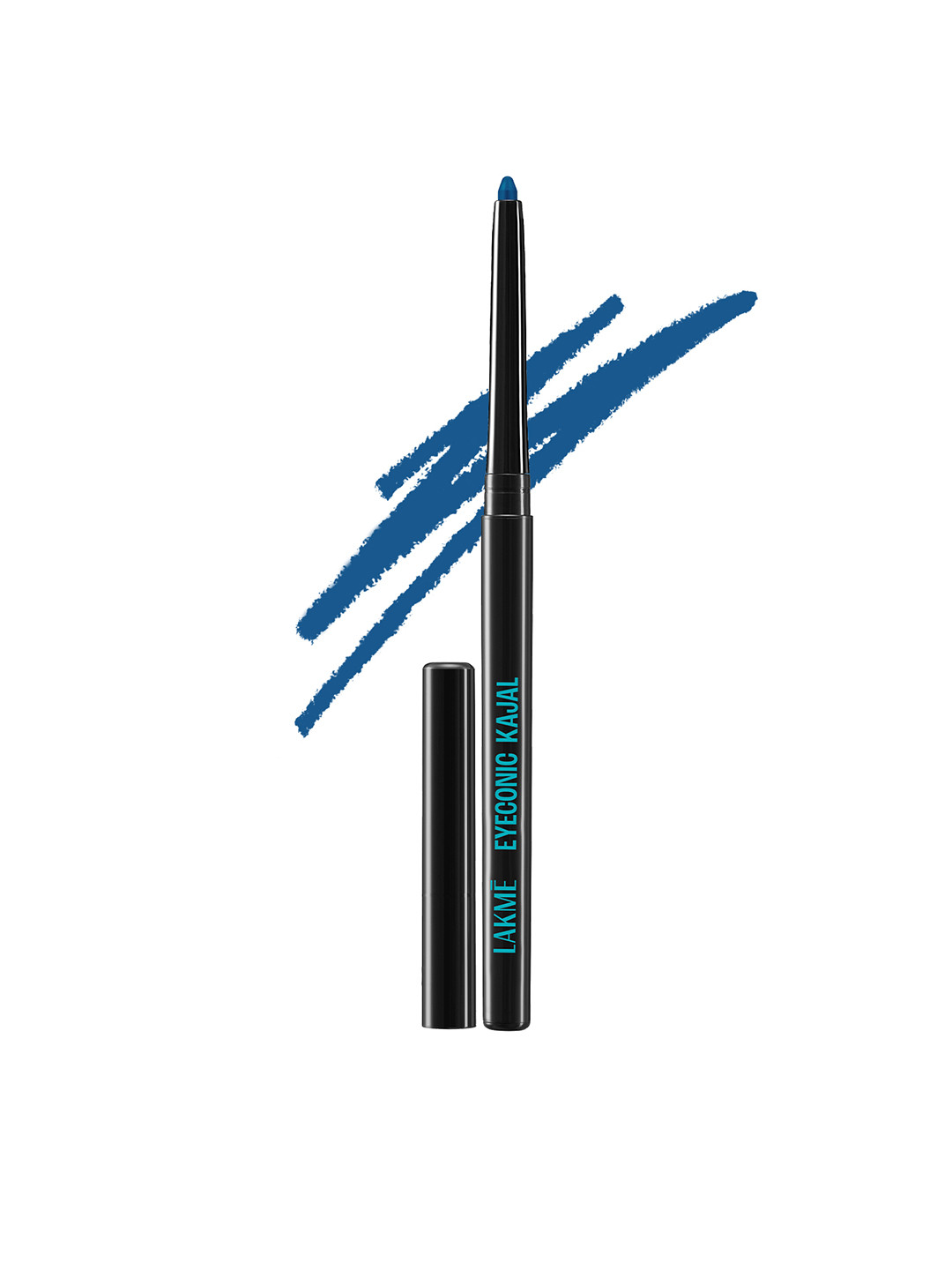 Lakme 9to5 Eyeconic Smudgeproof & Waterproof Kajal Lasts Upto 24Hr 0.35g - Midnight Blue