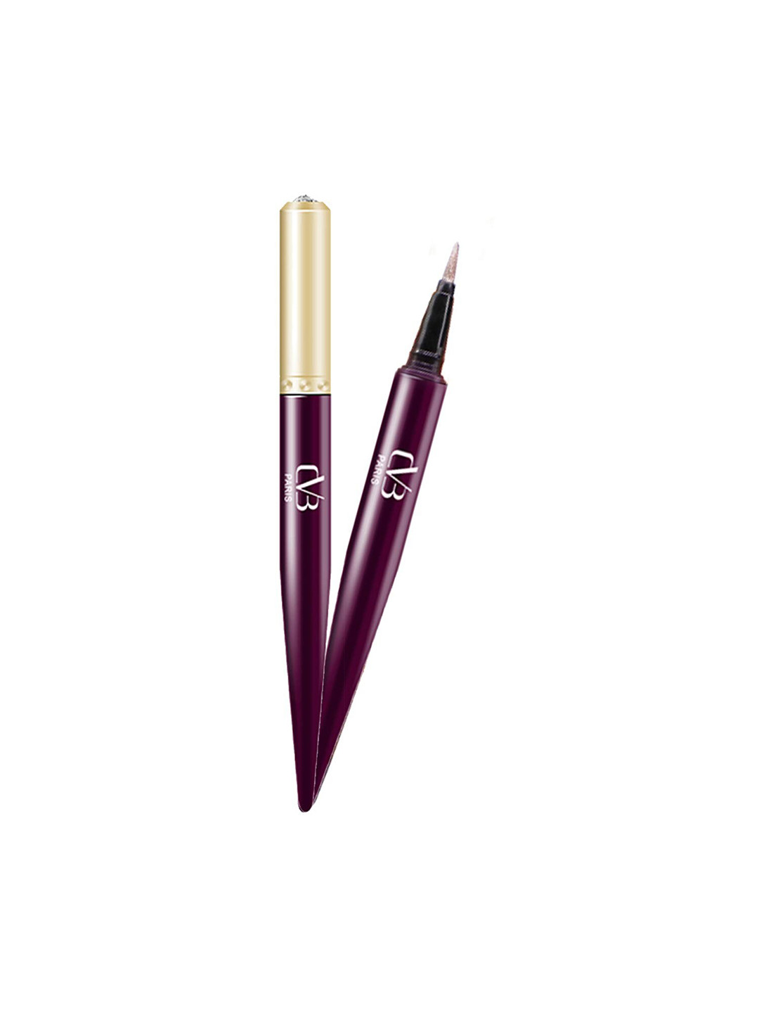 CVB Shiny Diamond Liquid Eyeliner - Brown-1.5gm