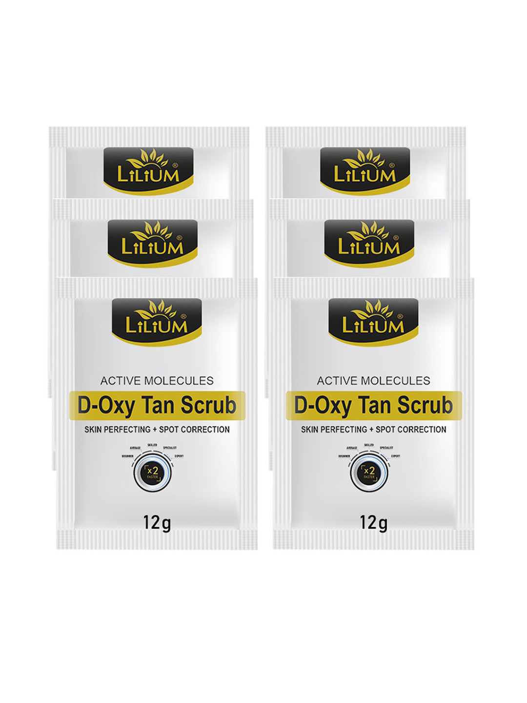 Lilium D Oxy Tan Face Scrub- 72gm