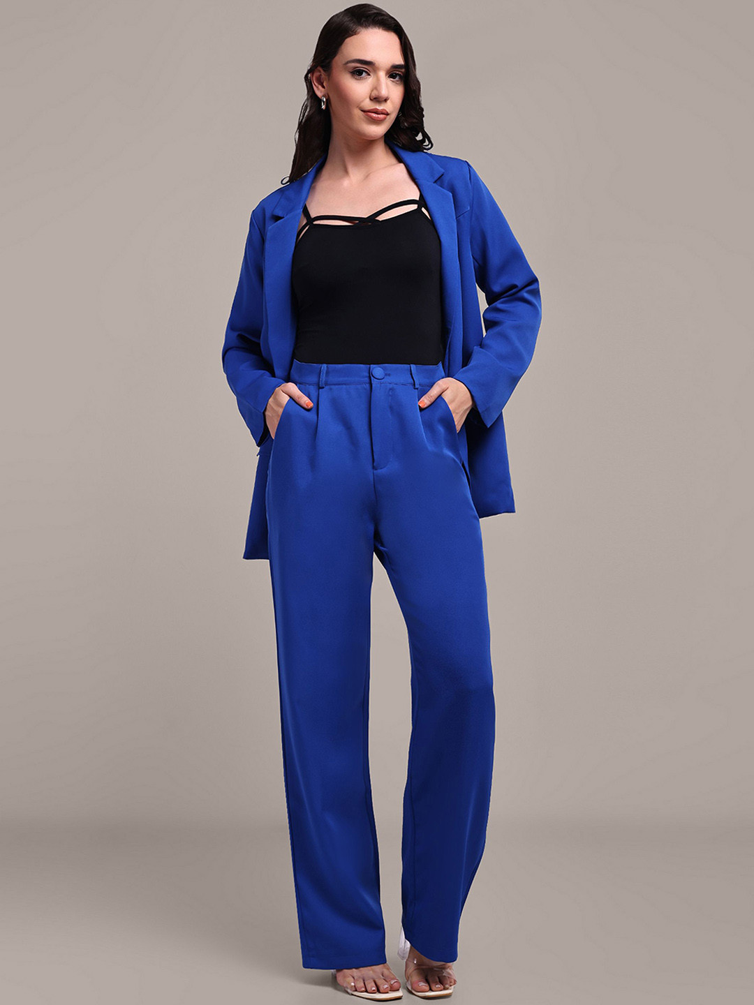 iki chic Single-Breasted Two-Piece Formal Suit