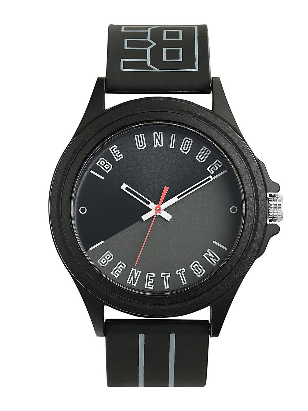 United Colors of Benetton Men Dial & Leather Straps Analogue Watch UWUCG0310