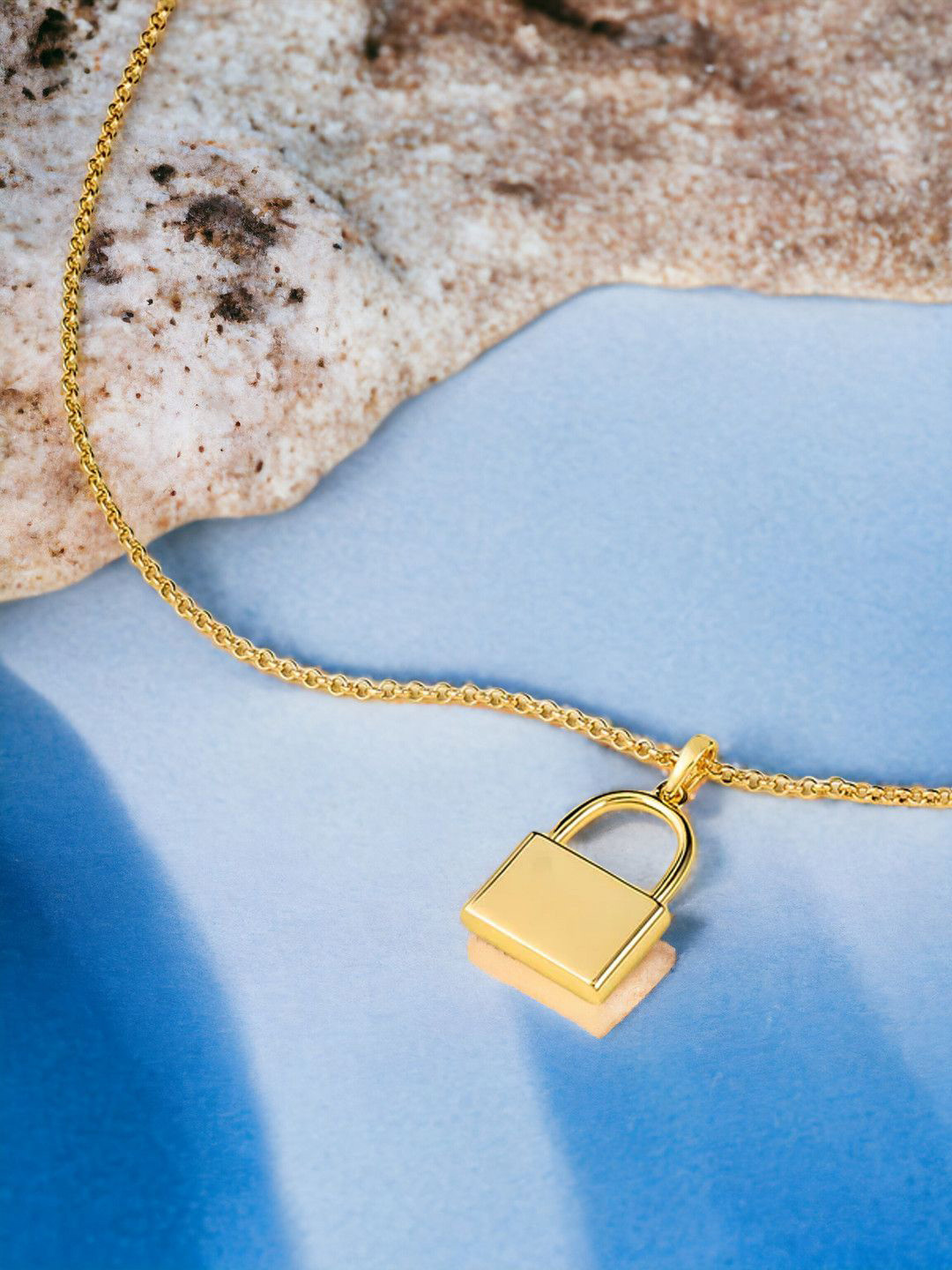 fabula Lock Charm Delicate Anklet