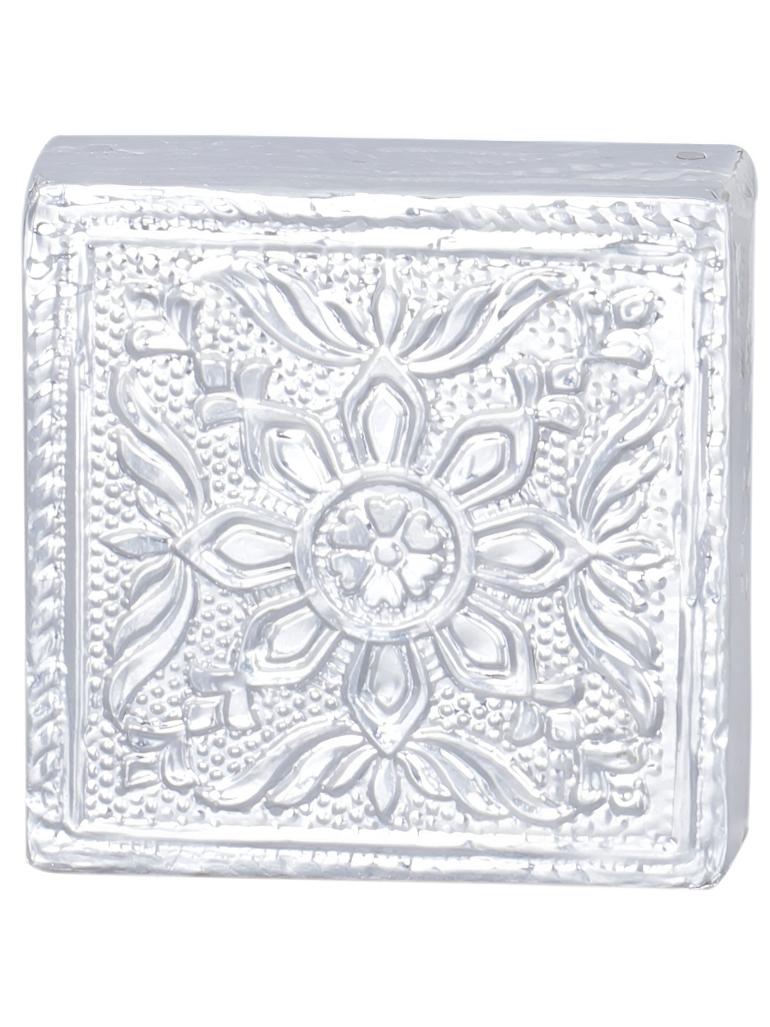 Exotic India Small Ritual Chowki (Wood, Metal and Plastic)